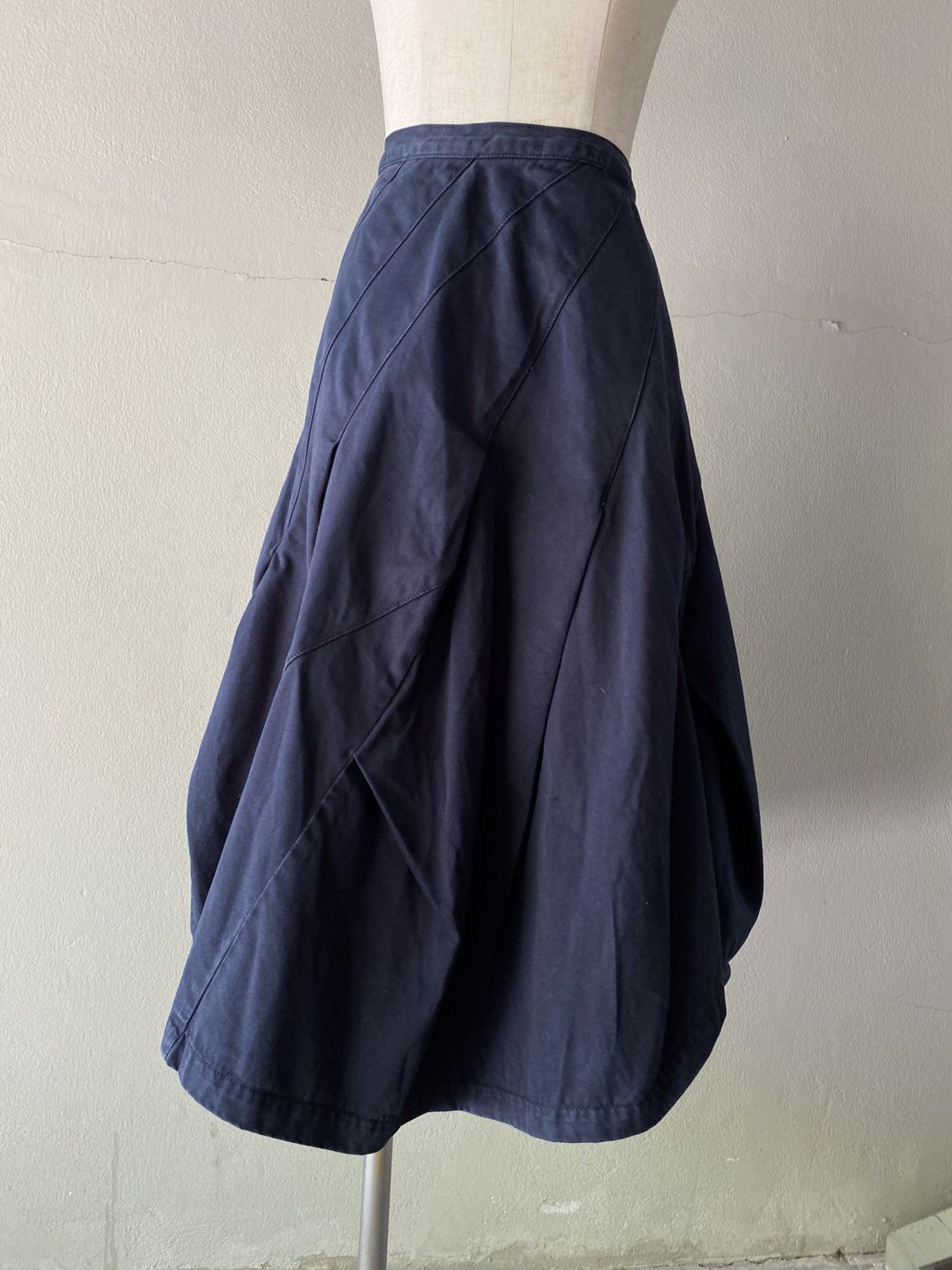 mercibeaucoup Mercibeaucoup Dark Blue Long Skirt Size 26" / US 2 / IT 38 - 13 Thumbnail