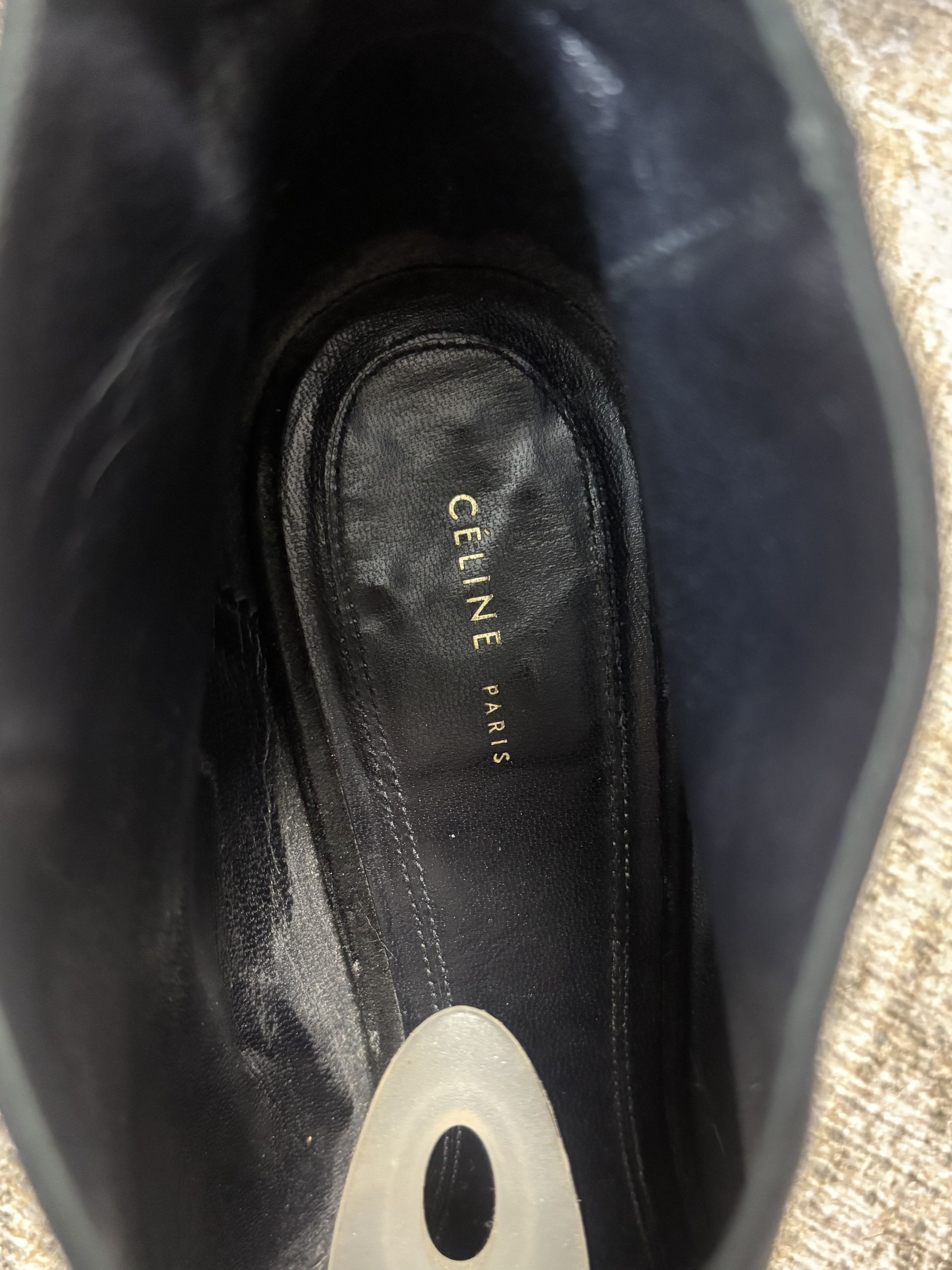 Celine 2007 Phoebe Philo Celine V Neck Heels Pumps Size US 10 / IT 40 - 5 Thumbnail