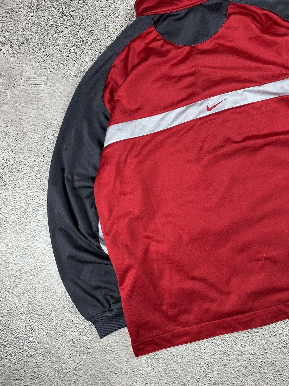 Nike Vintage Nike Olympic Full Zip Hoodie Y2K Washed Style Size US XL / EU 56 / 4 - 5 Thumbnail