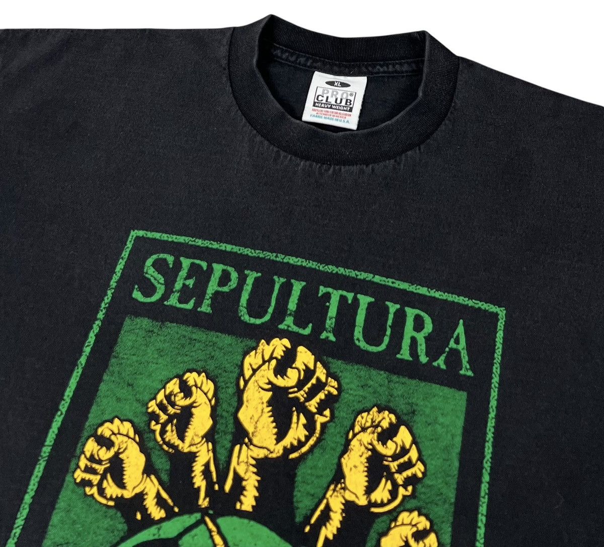 Band Tees Vintage Sepultura Tee Size US XL / EU 56 / 4 - 5 Thumbnail