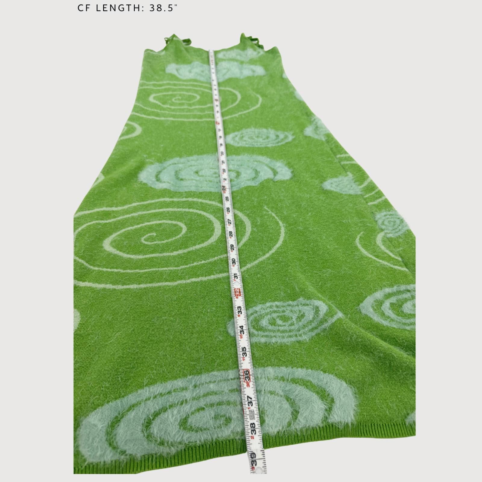House of Sunny House of Sunny Galaxy Hockney Dress Green Midi 8 Y2K Size M / US 6-8 / IT 42-44 - 9 Thumbnail