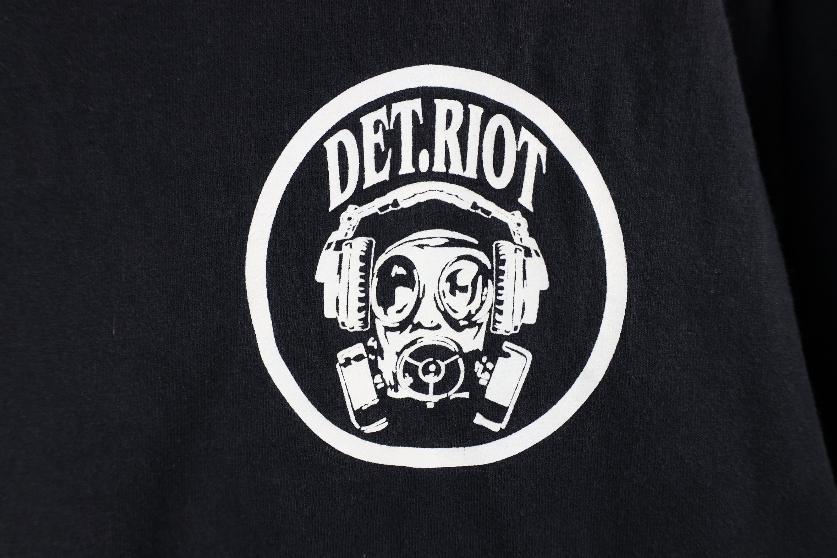 Vintage Vintage Y2K Moody Det.Riot 67 Band House Music T-Shirt Black Size US L / EU 52-54 / 3 - 4 Thumbnail