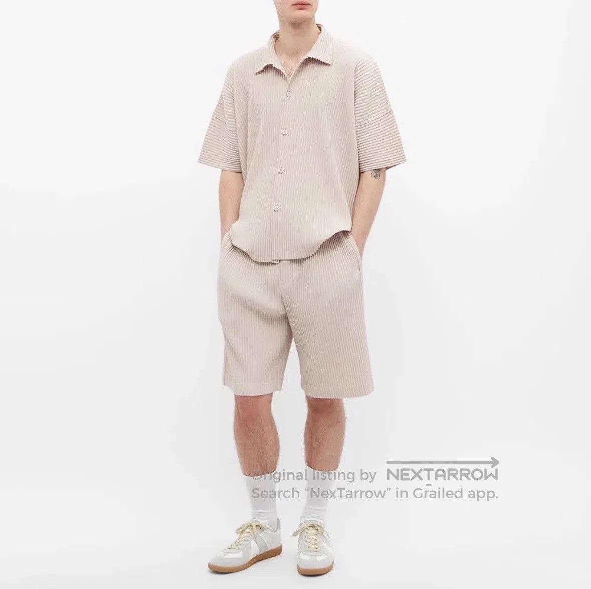 Issey Miyake Issey Miyake Pleated Short. Size US XL / EU 56 / 4 - 3 Thumbnail
