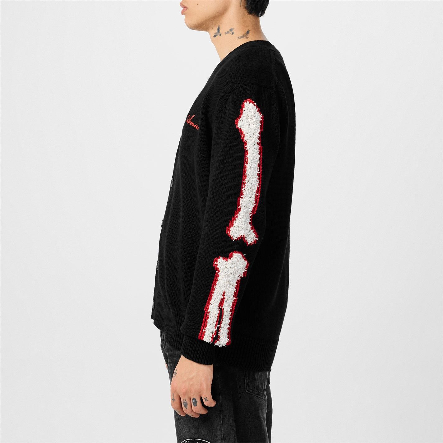 Amiri AMIRI Bones Cardigan Size US XL / EU 56 / 4 - 3 Thumbnail
