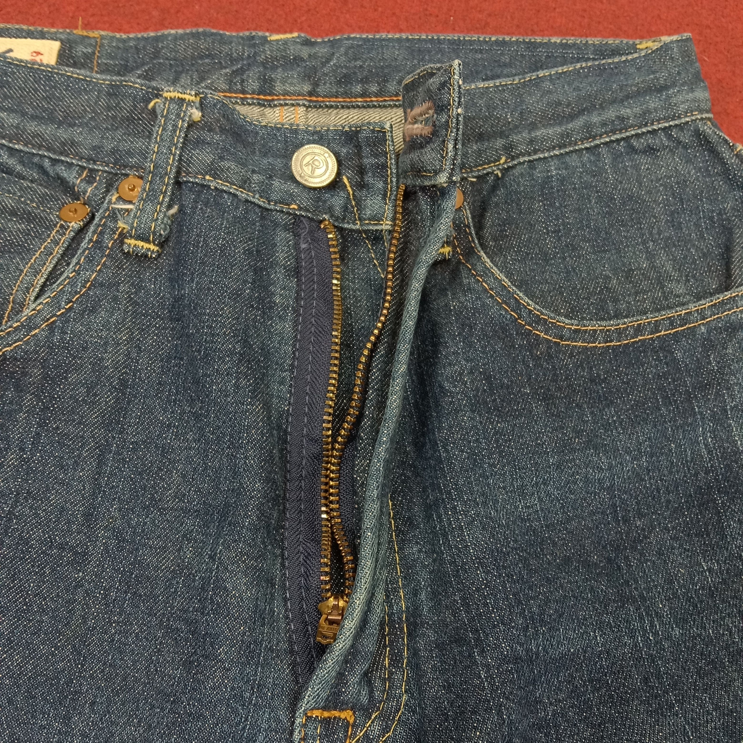 45rpm × Japanese Brand × Vintage 45rpm Japanese Brand Logo Design Streetwear Jeans Size US 26 / EU 42 - 12 Thumbnail