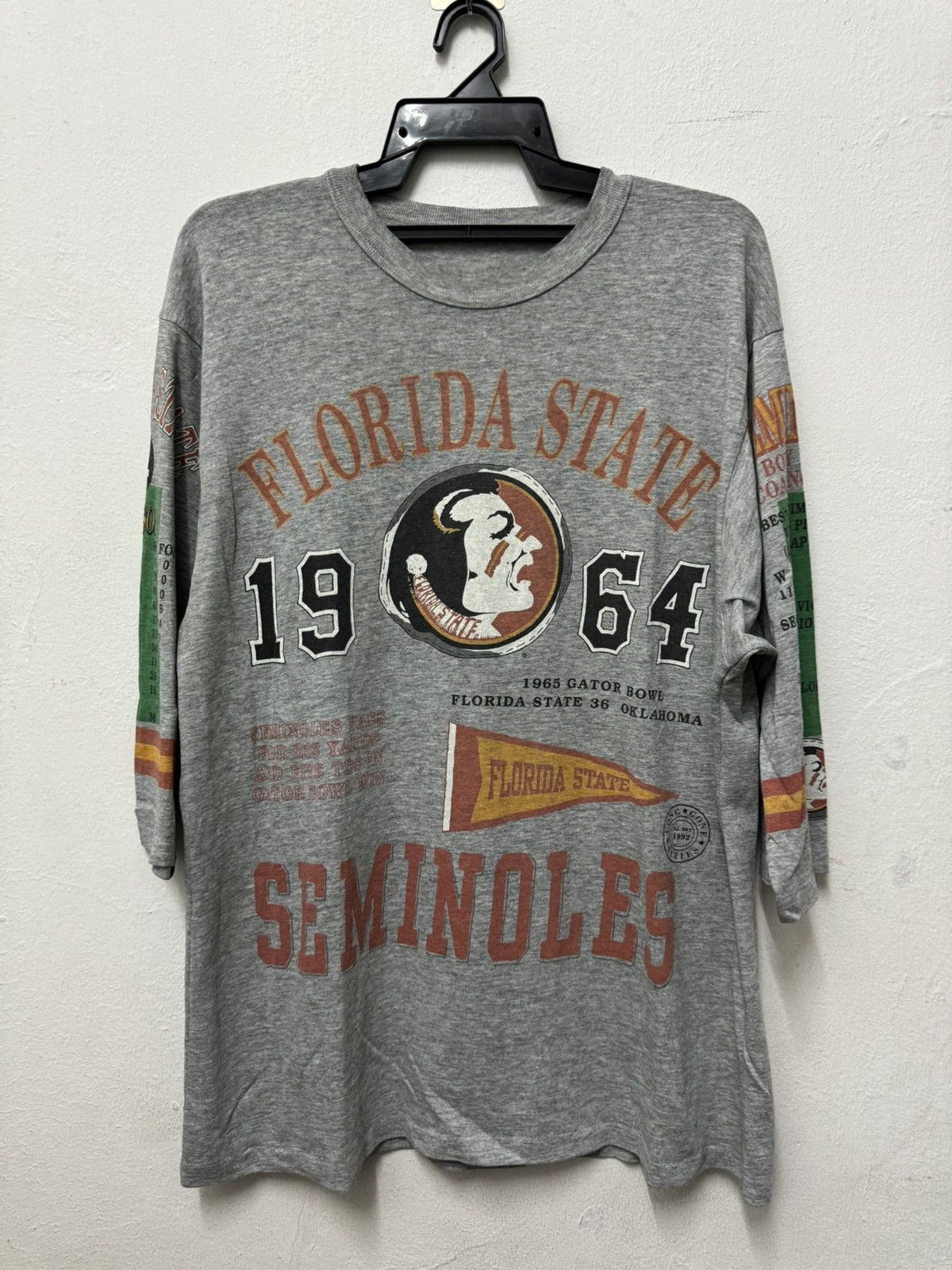 Vintage Vintage 1996 Florida Gators BCS College Football Champs Tee Size US XL / EU 56 / 4 - 1 Thumbnail