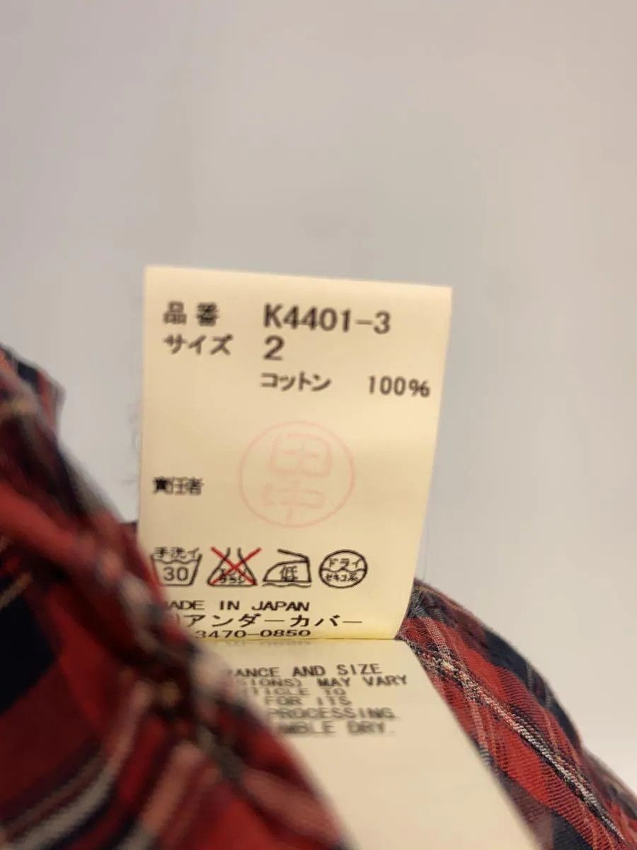 Undercover AW12 Plaid Button Shirt Size US M / EU 48-50 / 2 - 5 Thumbnail
