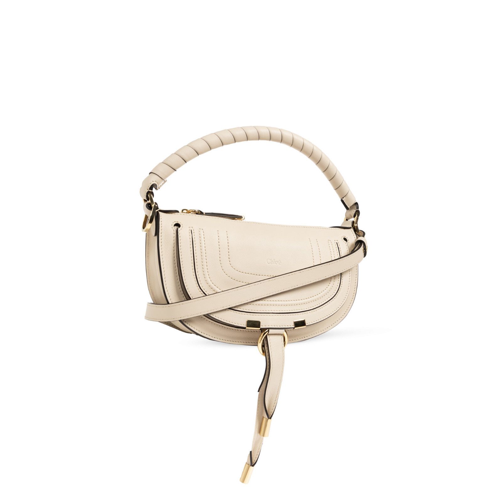 Chloe Chloe Mini Soft Leather Ivory Shoulder Bag New & Authentic Size ONE SIZE - 3 Thumbnail