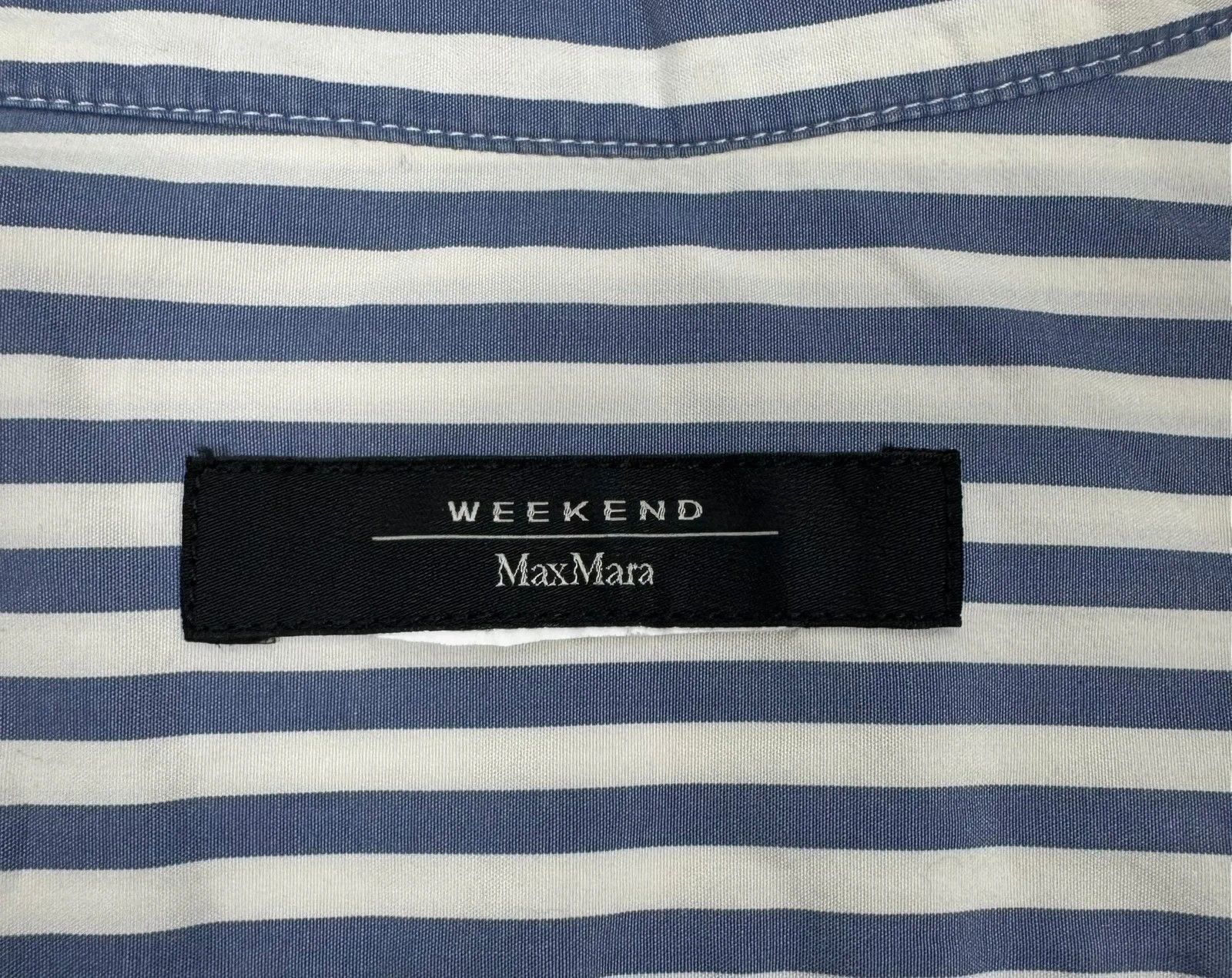 Weekend Max Mara Weekend Max Mara Striped Shirt Size S / US 4 / IT 40 - 12 Thumbnail