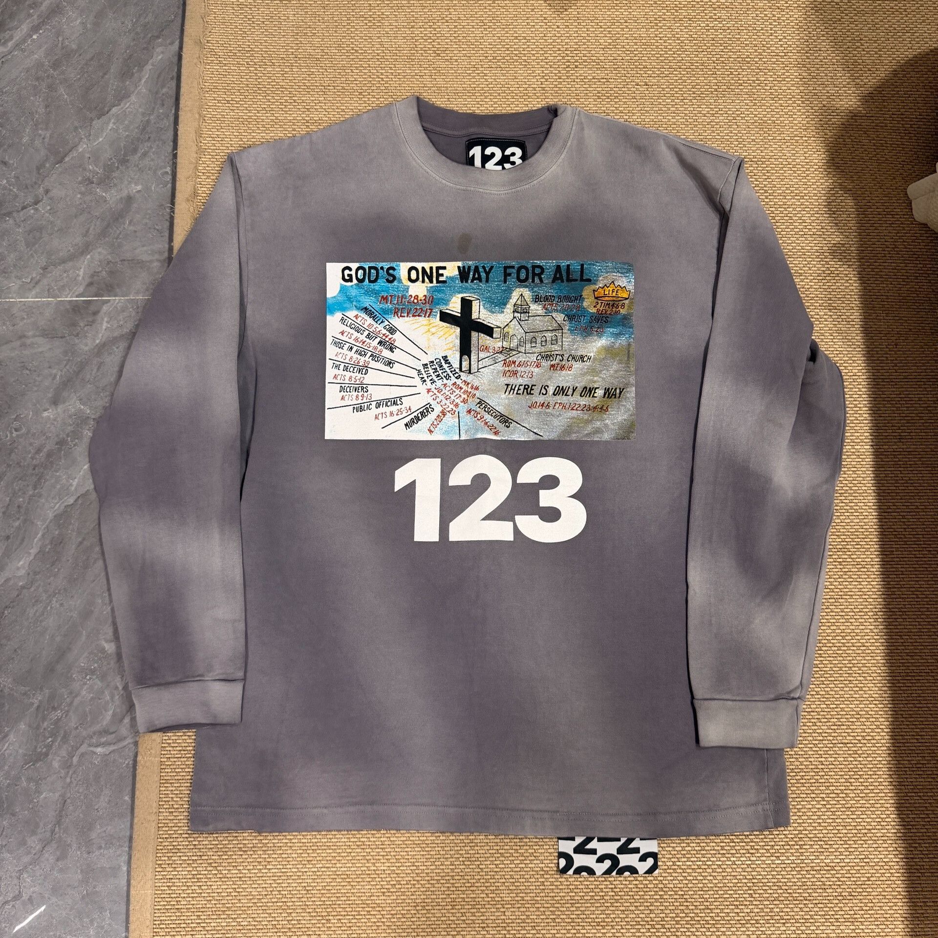HOLLYWOOD RANCH MARKET UNION MRKT Long Sleeve Sweatshirt Size US M / EU 48-50 / 2 - 1 Thumbnail