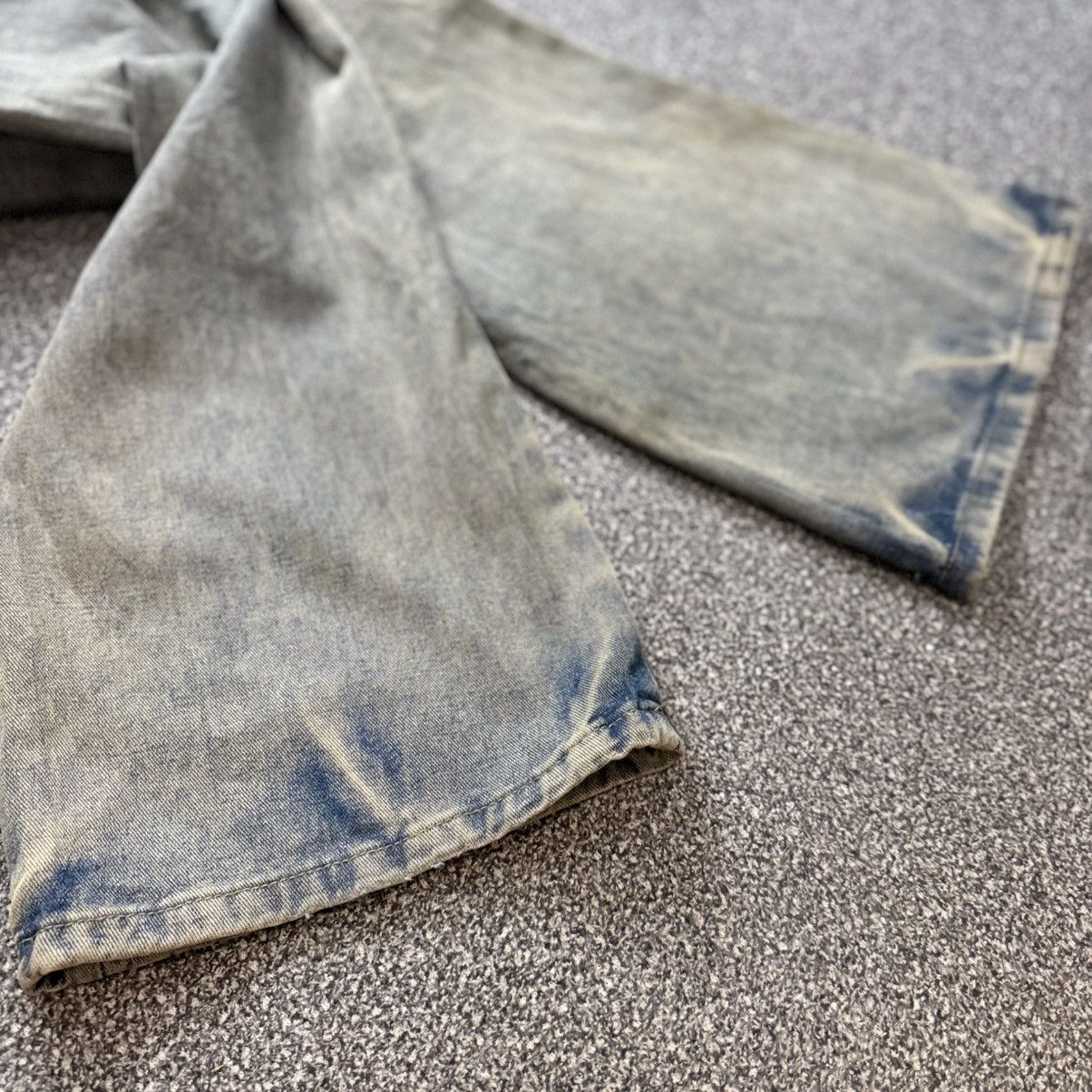 Tornado Mart 🔥🔥🇯🇵 90s Japanese Dirty Faded Flared Jeans Size US 33 - 7 Thumbnail