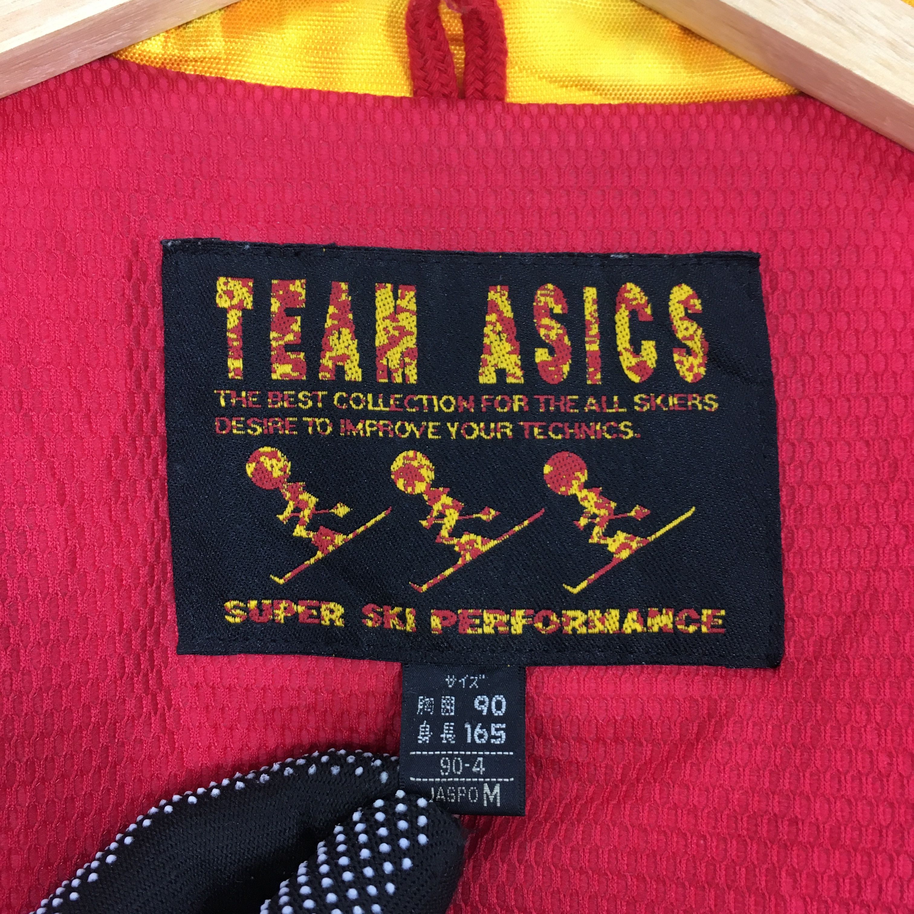 Asics Vintage Team Asics Ski Wear Winter Bomber Jacket Medium Size US M / EU 48-50 / 2 - 6 Thumbnail