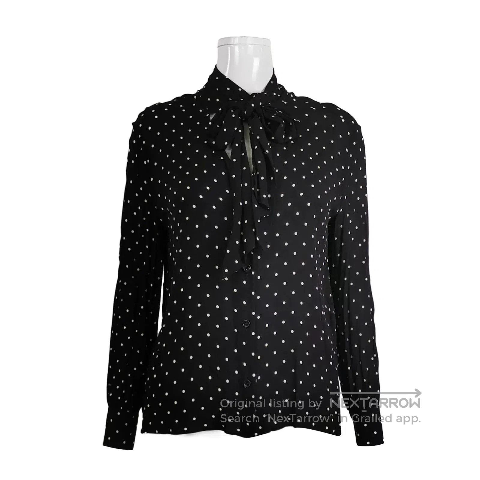 Celine Celine Polka Dot Colorblock Long. Size S / US 4 / IT 40 - 1 Thumbnail