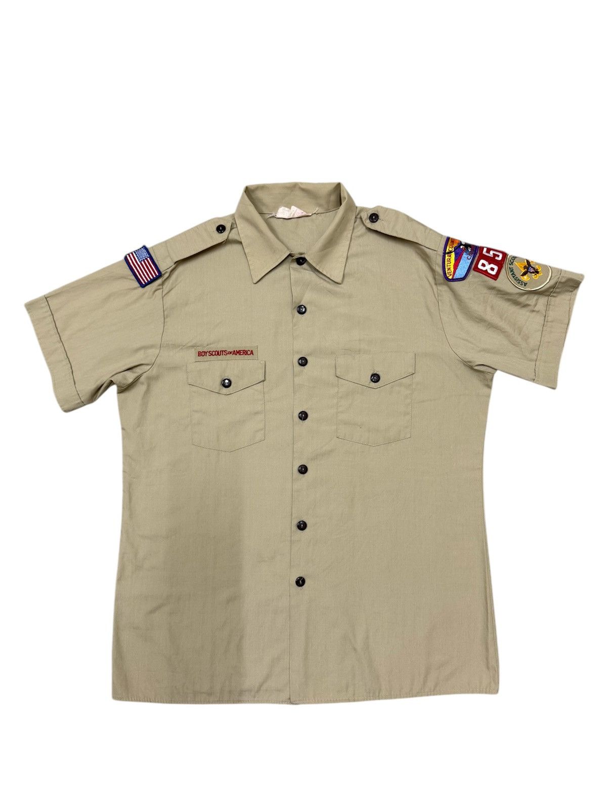 Vintage VINTAGE BOYSCOUT OF AMERICA UNIFORM SHIRT Size US L / EU 52-54 / 3 - 1 Thumbnail