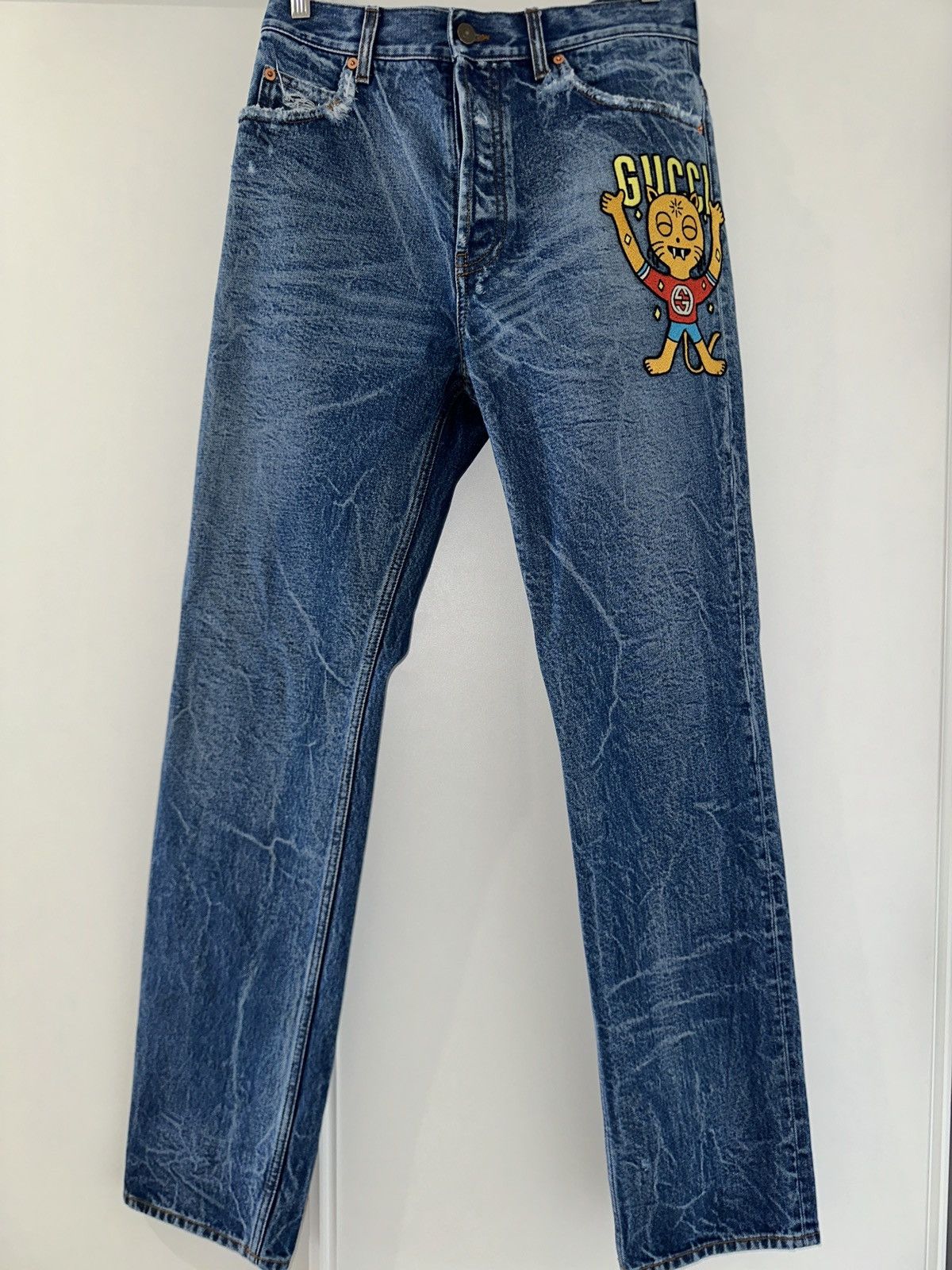 Gucci GUCCI (LOVE parade capsule collection) jeans. | Grailed