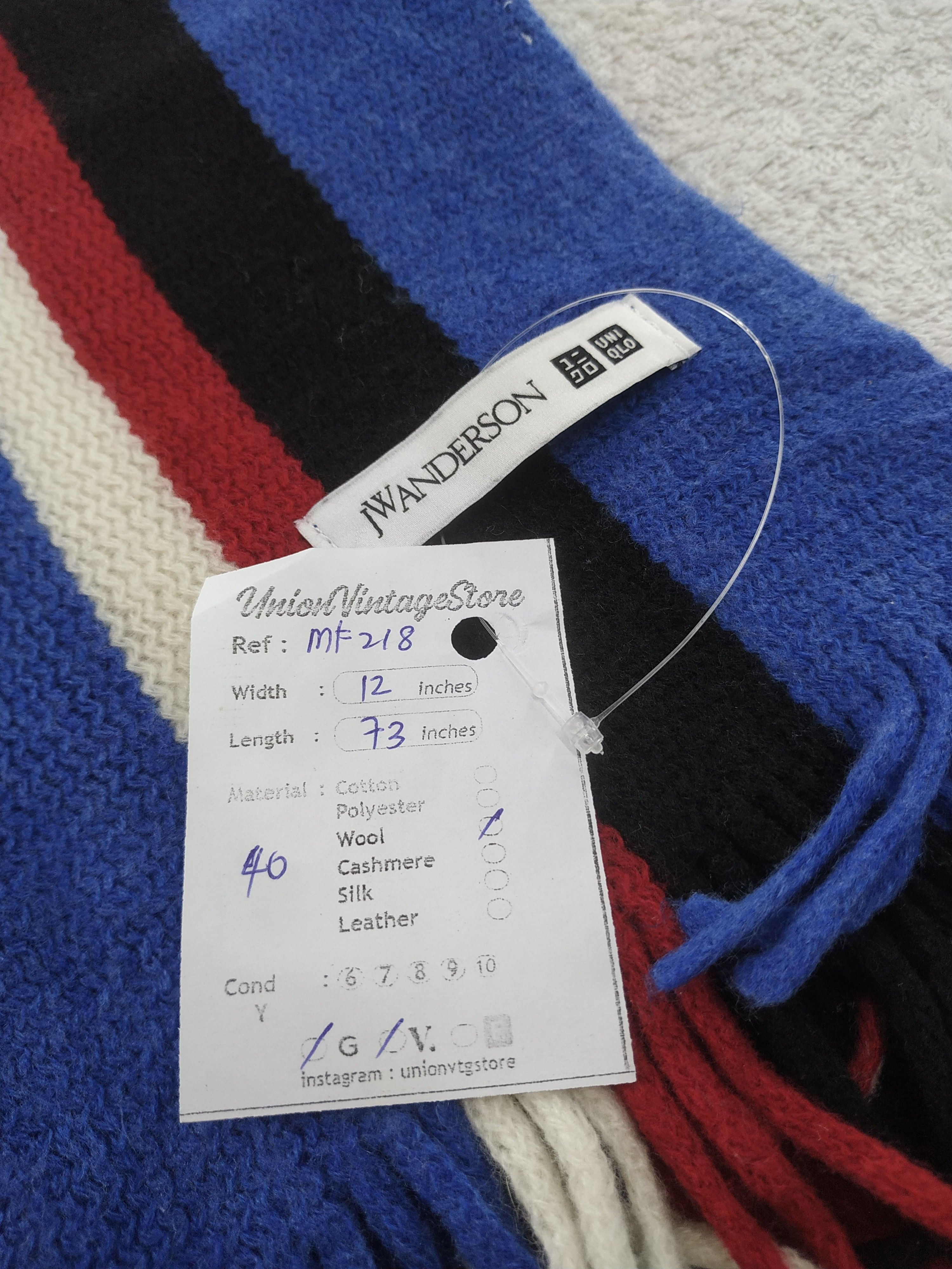 JW Anderson × Uniqlo Vintage Uniqlo x JW Anderson Scarf/Muffler/Neckwear MF218 Size ONE SIZE - 5 Thumbnail