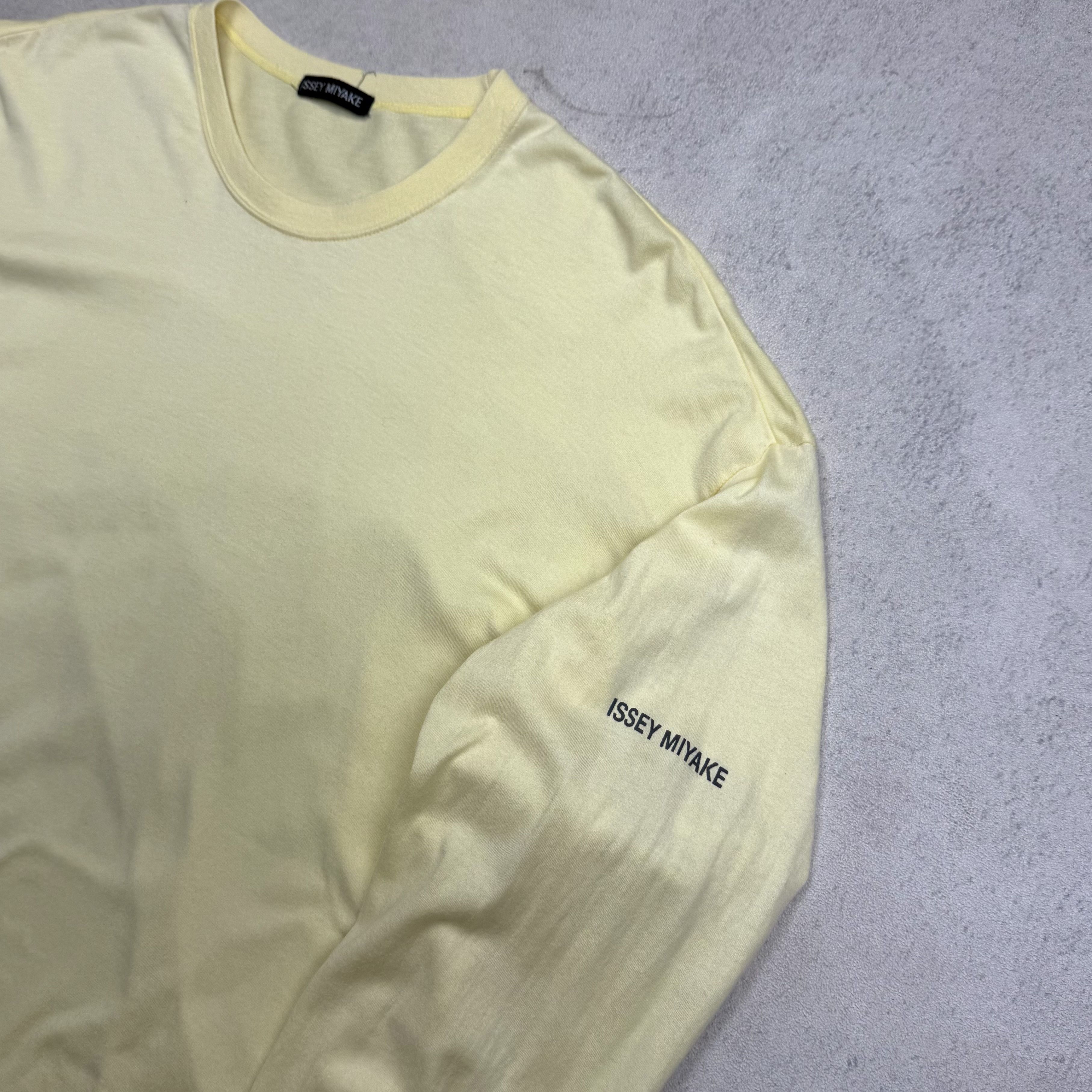 Issey Miyake Vintage Issey Miyake Longsleeve Tshirt Size US L / EU 52-54 / 3 - 3 Thumbnail