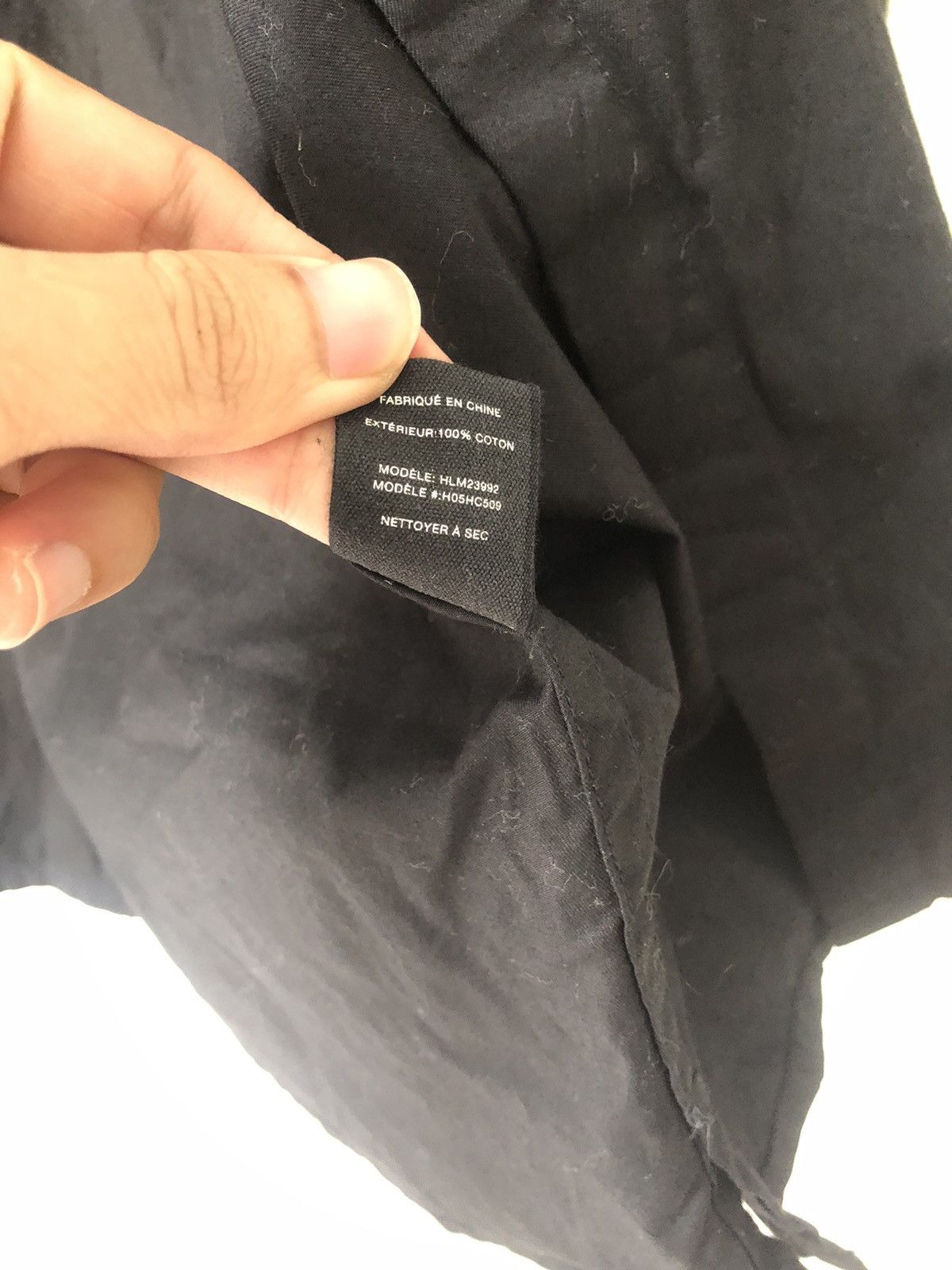 Helmut Lang Black shirt Size US M / EU 48-50 / 2 - 5 Thumbnail