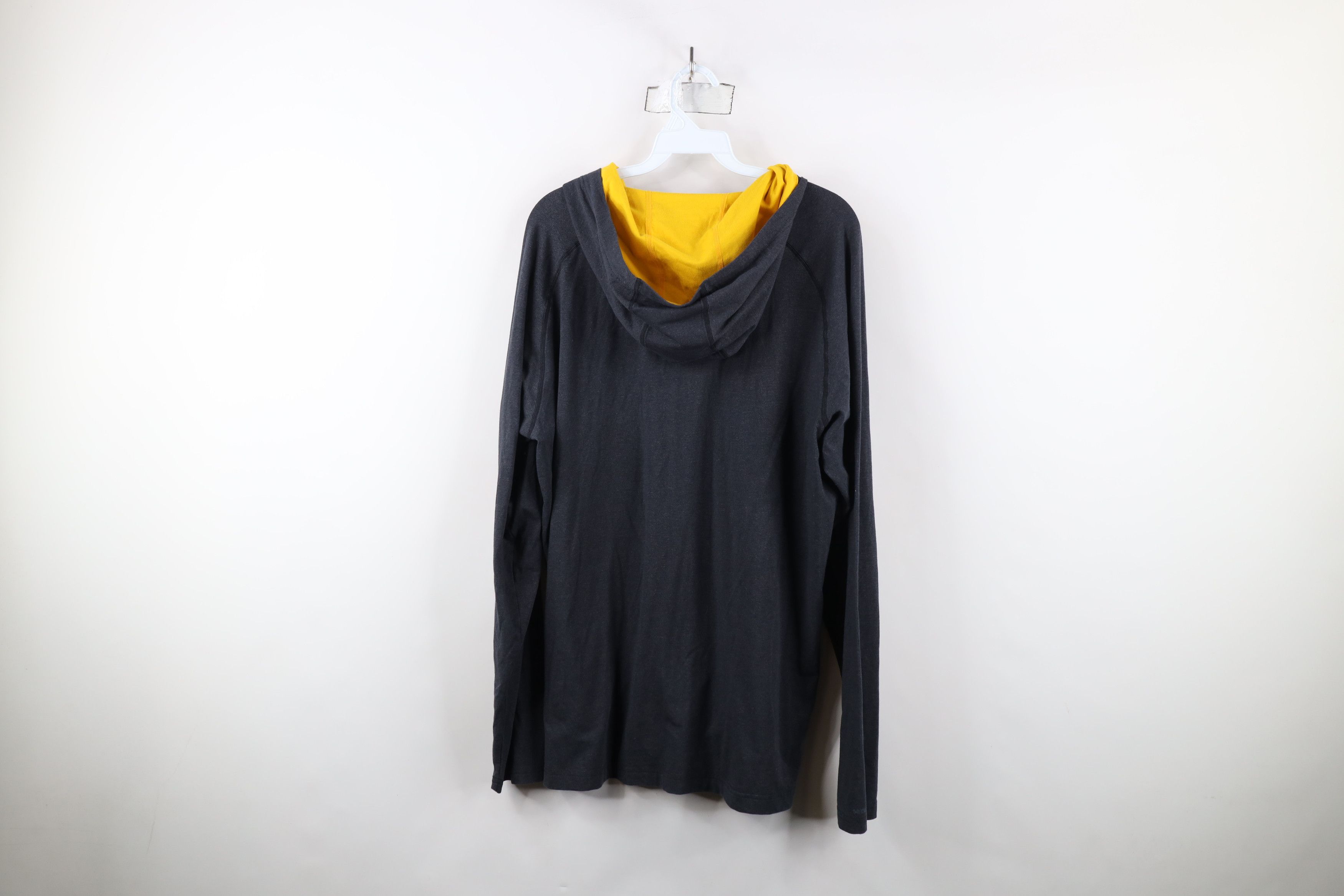 Under Armour × Vintage Under Armour University of Missouri Hooded Henley T-Shirt Size US L / EU 52-54 / 3 - 10 Thumbnail
