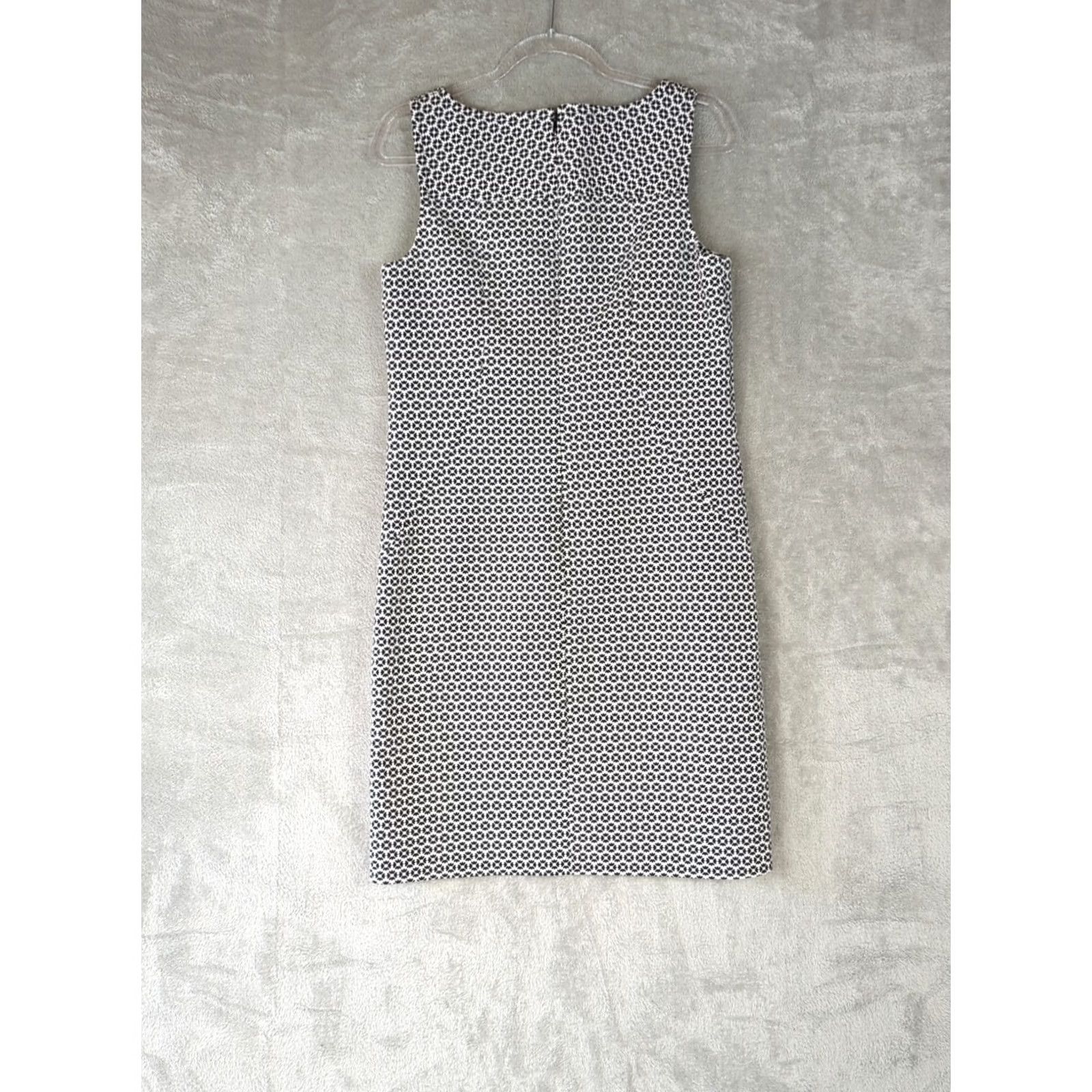 Brooks Brothers Brooks Brothers Floral Sheath Dress Sleeveless Black/white Women's Size 8 Career Size M / US 6-8 / IT 42-44 - 5 Thumbnail