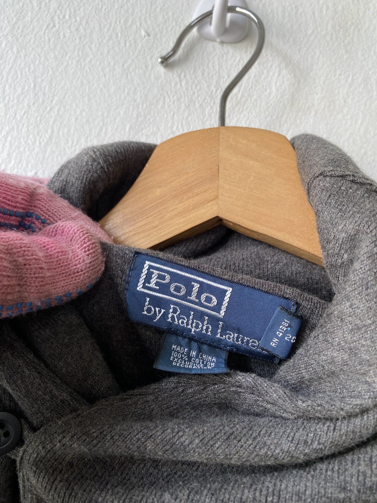 Polo Ralph Lauren × RRL Ralph Lauren × Ralph Lauren Vintage Polo By Ralph Lauren Shawl Colar Sweatshirt Size US M / EU 48-50 / 2 - 10 Thumbnail