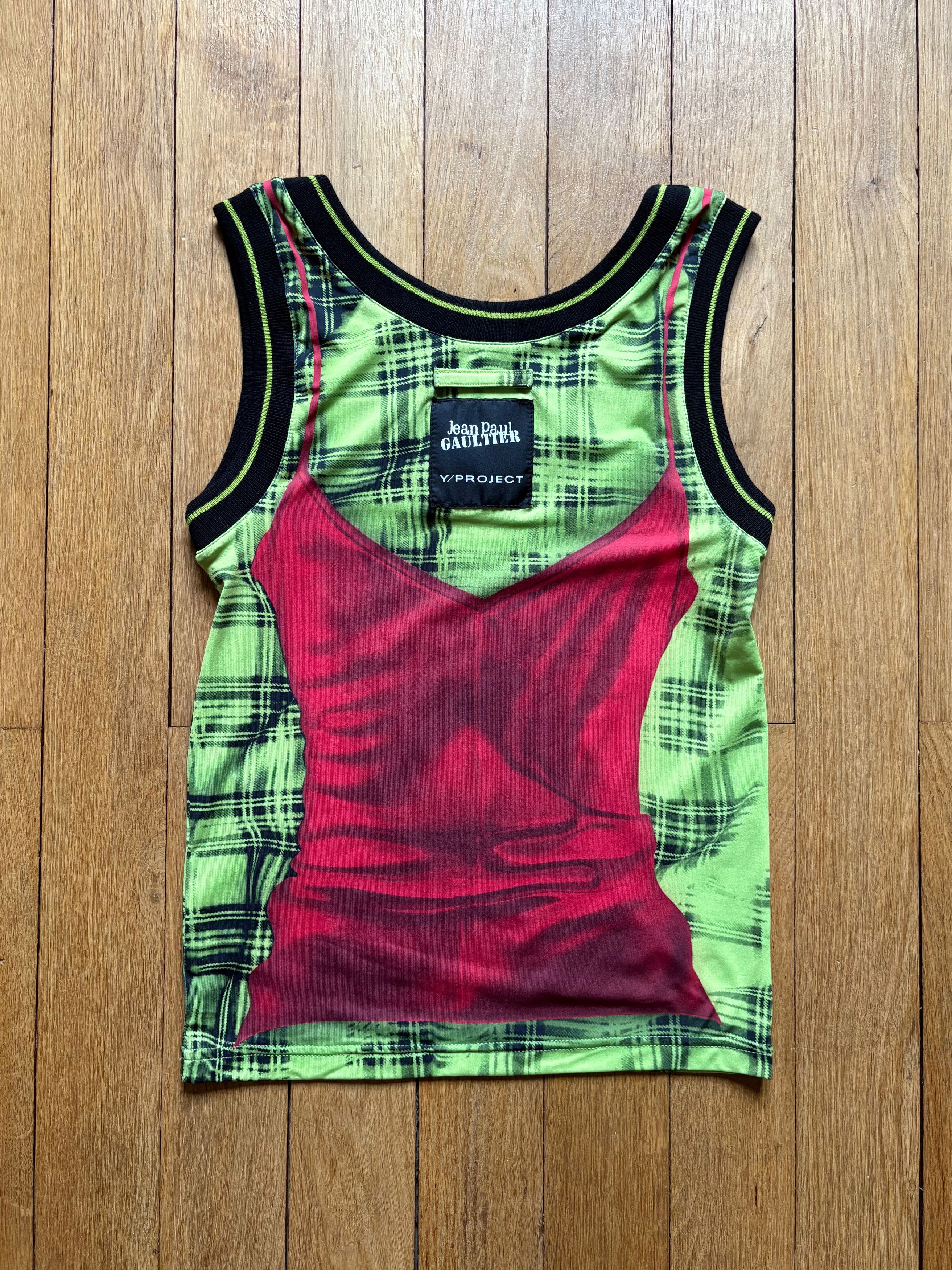Jean Paul Gaultier × Y/Project Jean Paul Gaultier x Y/Project Trompe L'oeil sleeveless top Size XS / US 0-2 / IT 36-38 - 4 Thumbnail