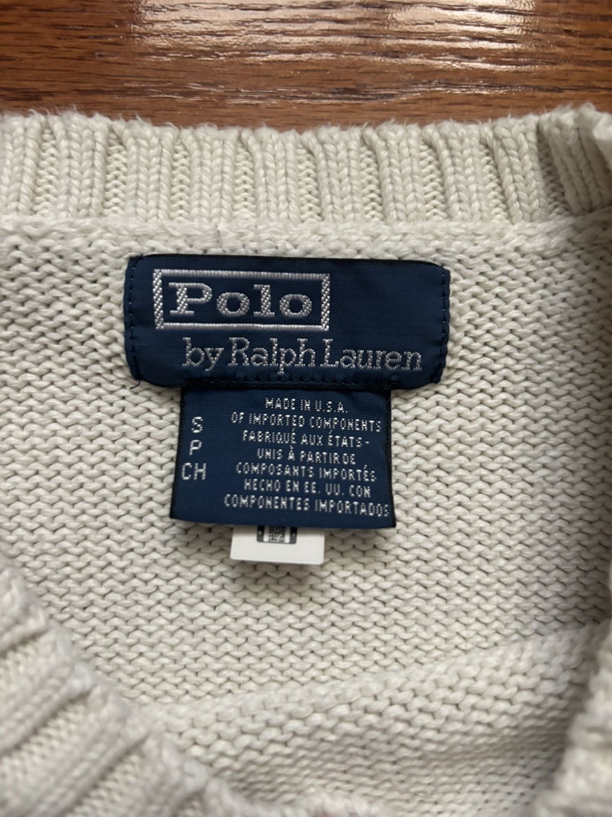 Polo Ralph Lauren The Iconic flag sweater Size US S / EU 44-46 / 1 - 4 Thumbnail