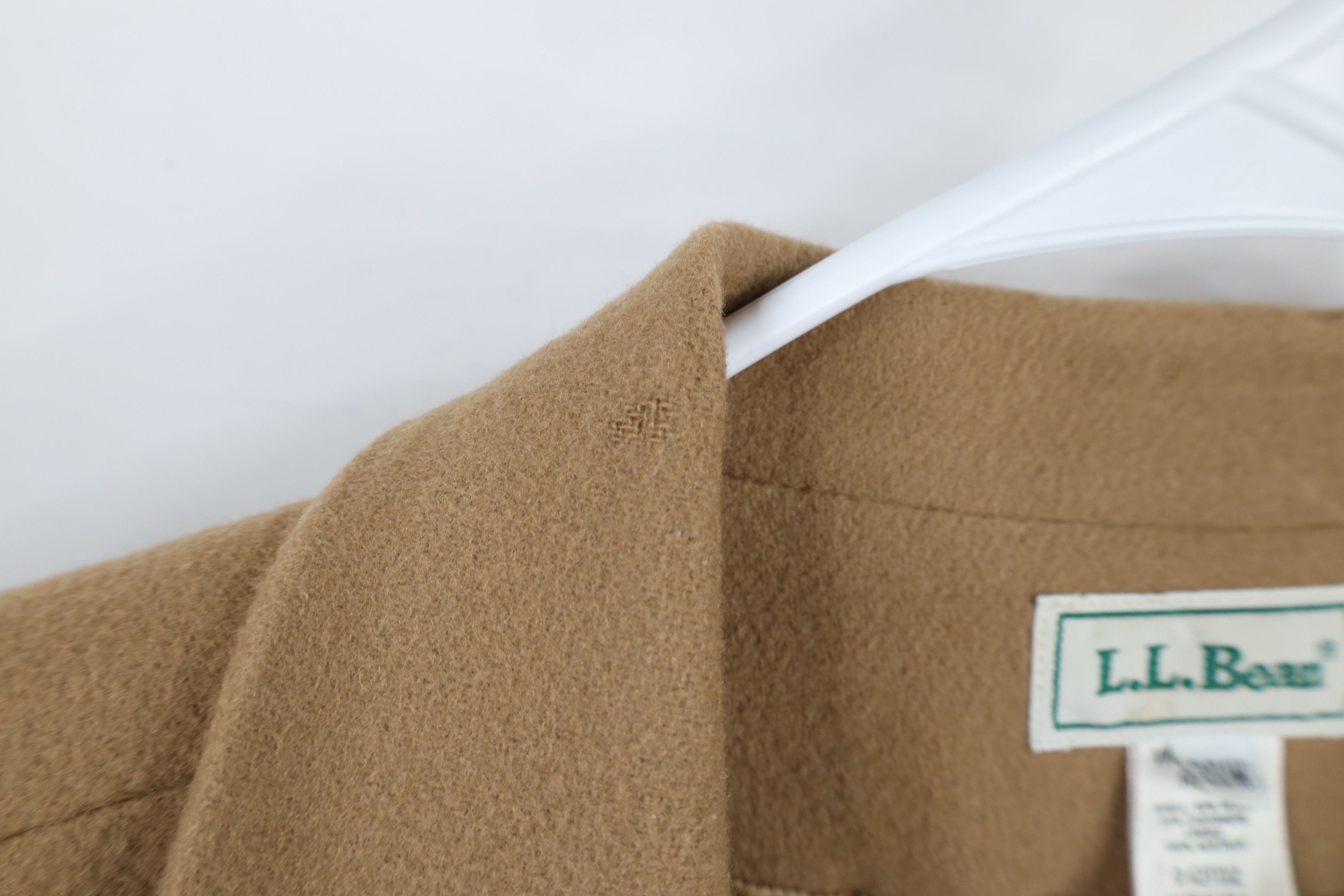 L.L. Bean × Vintage Vintage 90s LL Bean 3 Button Blazer Jacket Beige Tan Size 3XL / US 20-22 - 12 Thumbnail