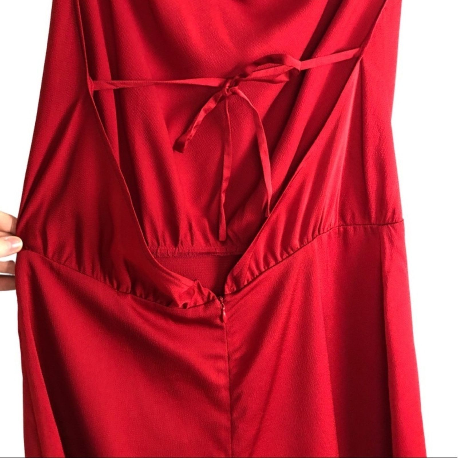 Kendall And Kylie New with Tag Women’s Kendall & Kylie Red Halter Playsuit Size 28" / US 6 / IT 42 - 9 Thumbnail