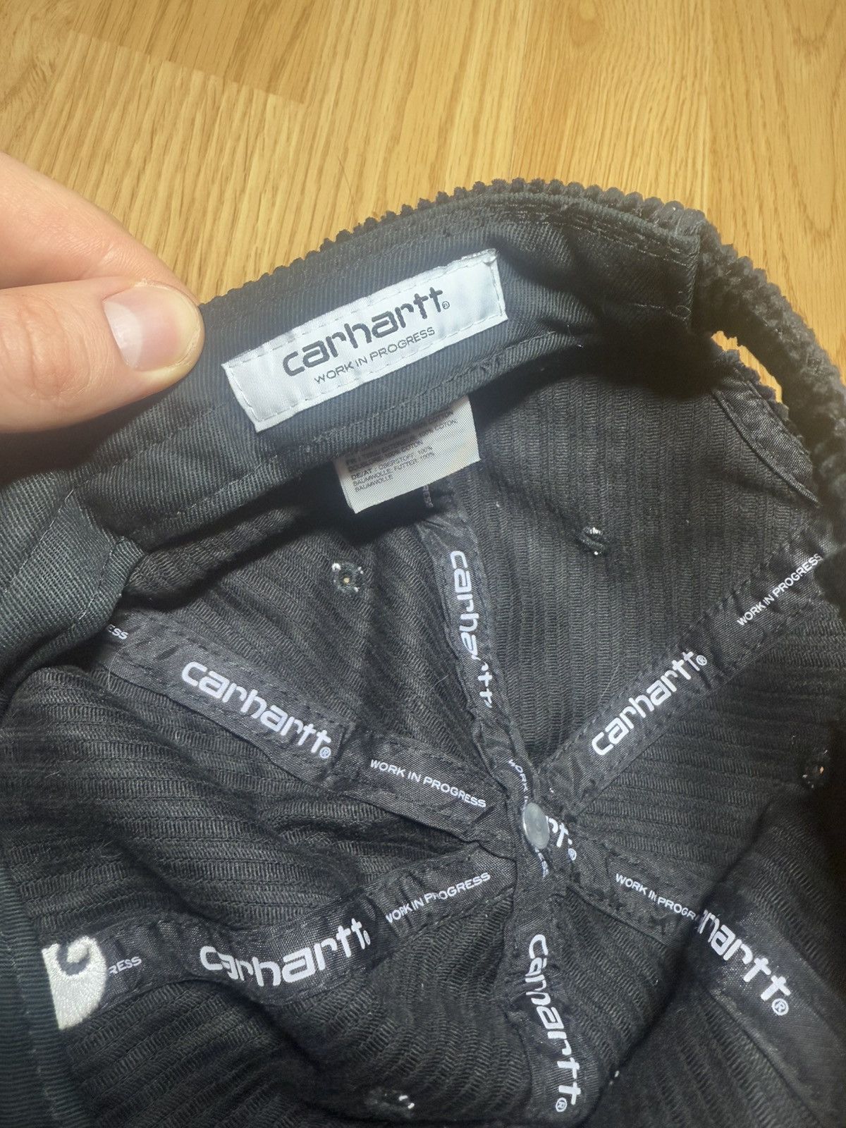 Carhartt VERY RARE CARHARTT WORK IN PROGRESS HATS VELVET CAP 90s HYPE Size ONE SIZE - 3 Thumbnail