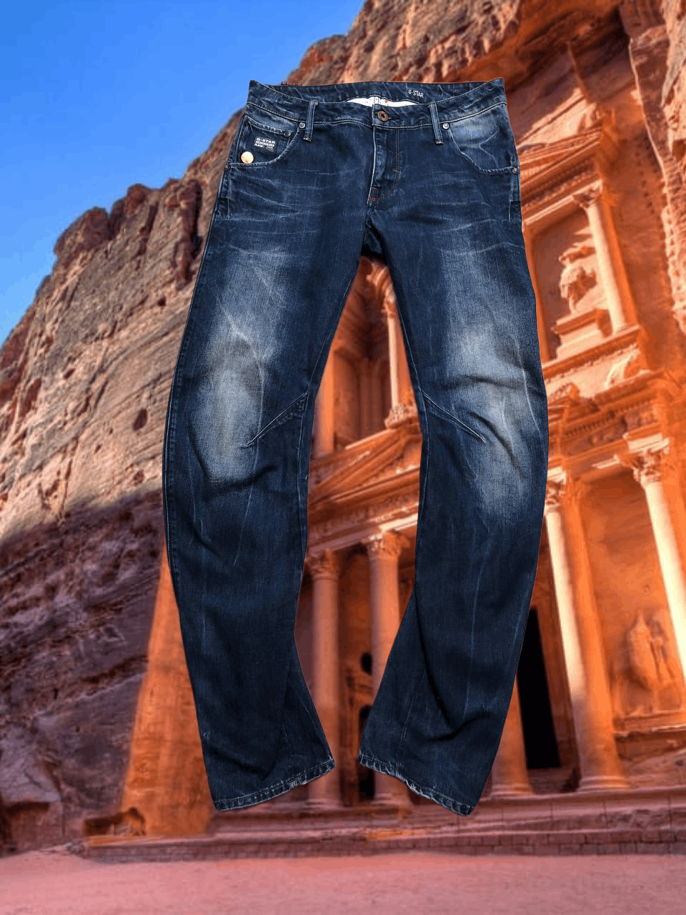 G-Star G-Star Raw ARC 3D slim jeans Y2K Vintage blue denim pants Size US 31 - 1 Thumbnail