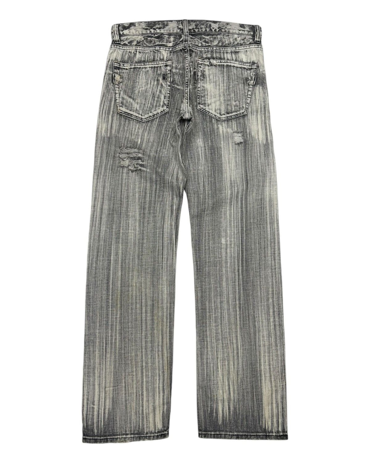 Hysteric Glamour × If Six Was Nine × Tornado Mart 🔥TORNADO MART BLEACHED DISTRESS DENIM JEANS Size US 32 / EU 48 - 8 Thumbnail