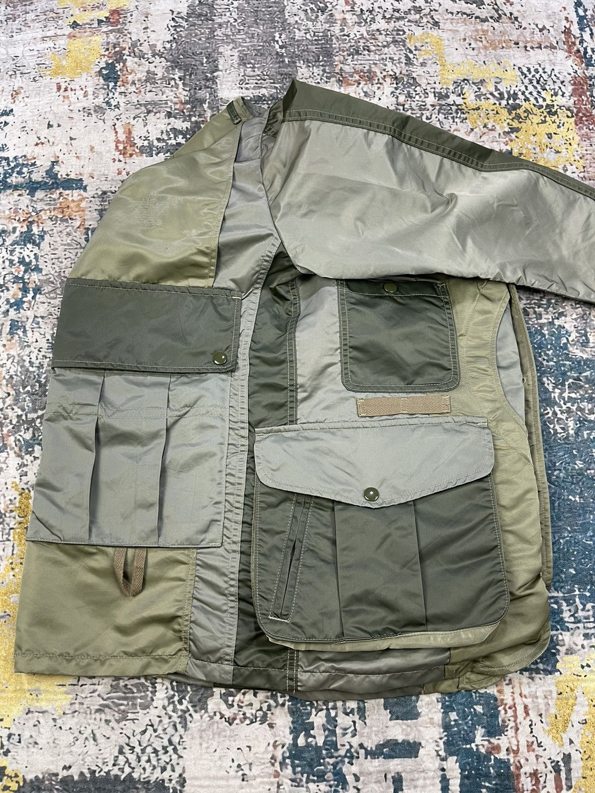 Vintage SEVESKIG Upcycle Rebear Military Jackets Size US M / EU 48-50 / 2 - 9 Thumbnail