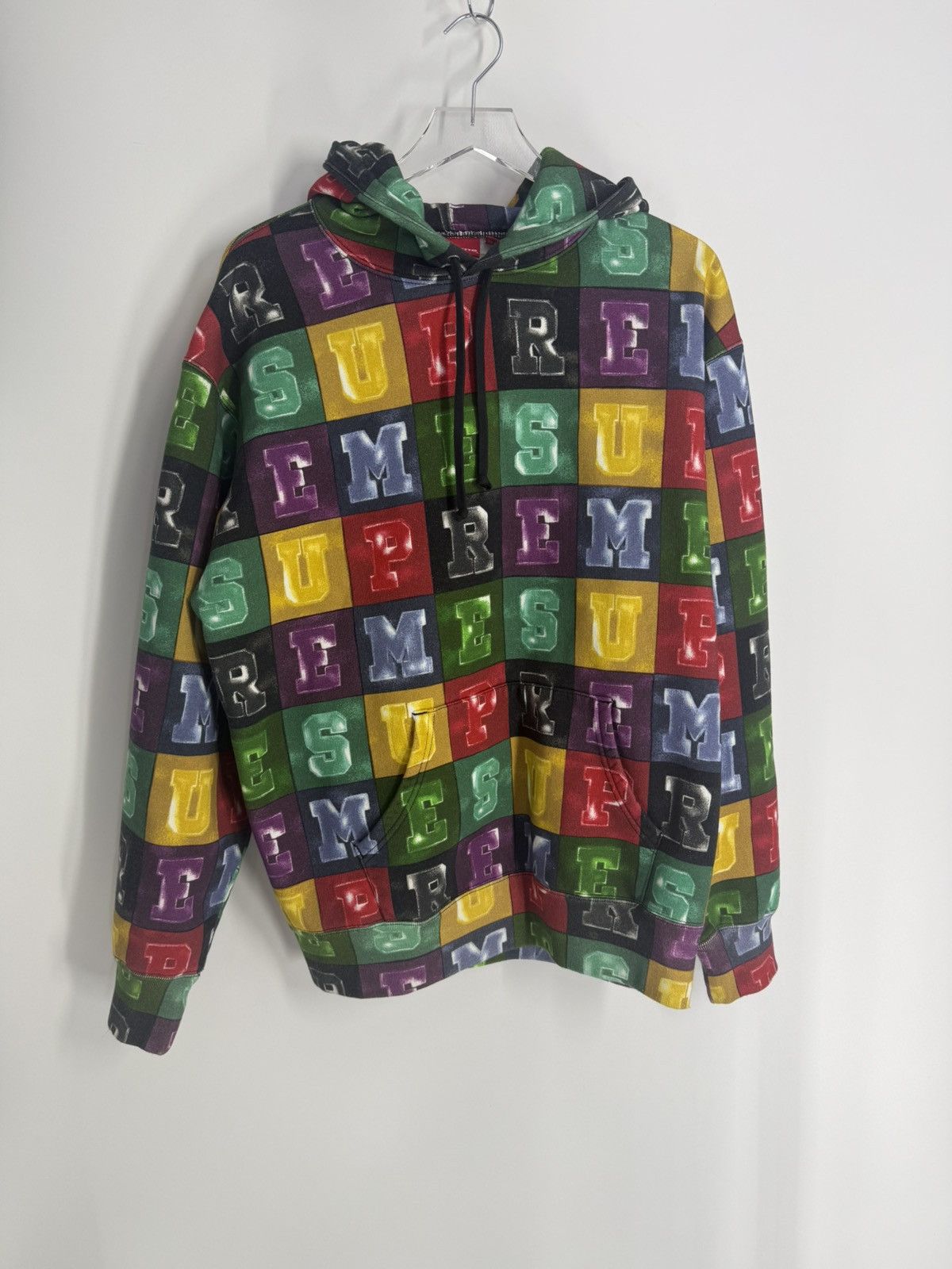 Supreme Supreme Blocks Hooded Sweatshirt – Multicolor – FW20 Size US L / EU 52-54 / 3 - 1 Thumbnail
