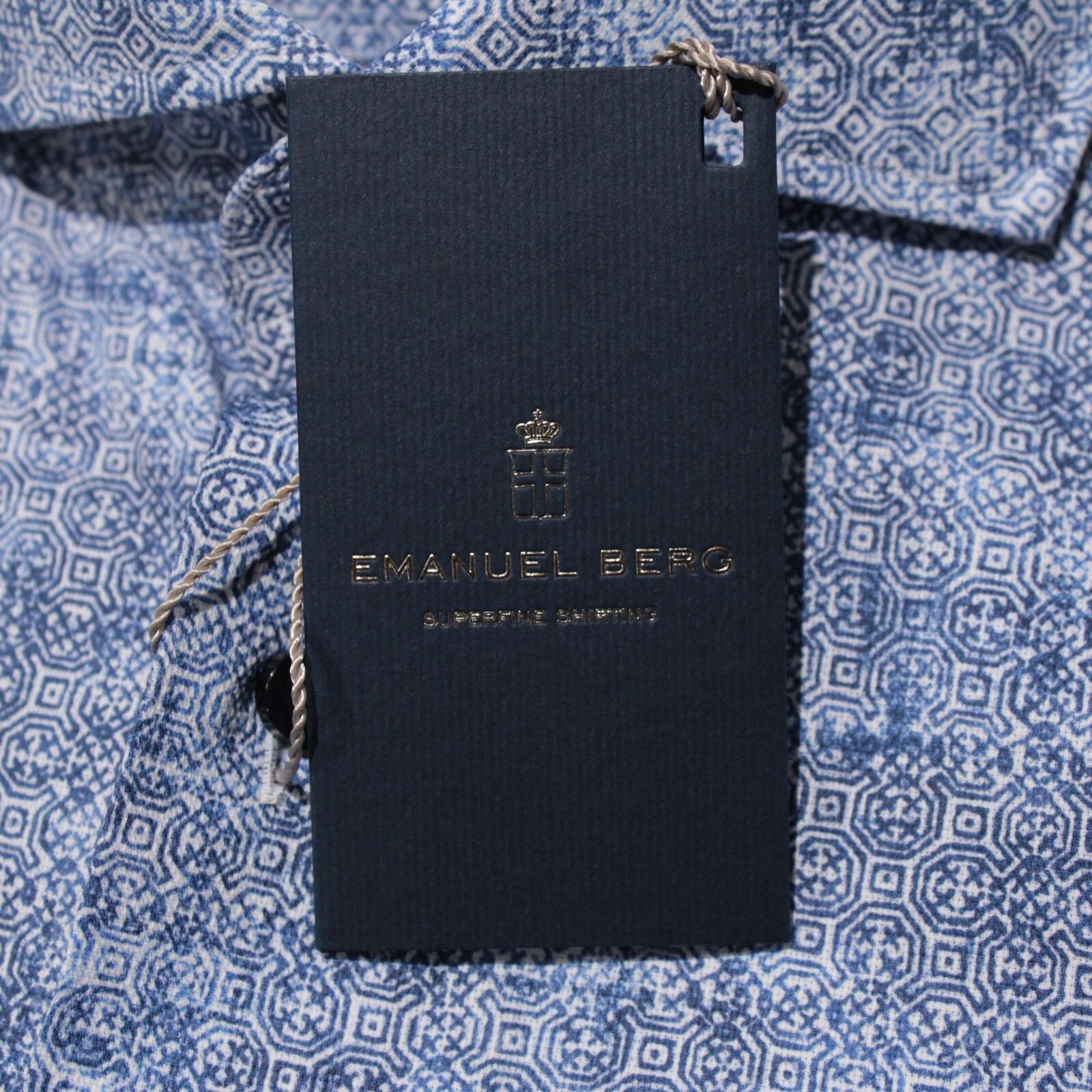 Other Emanuel Berg New with tags Shirt Size XL US In Blue Size US XL / EU 56 / 4 - 2 Thumbnail