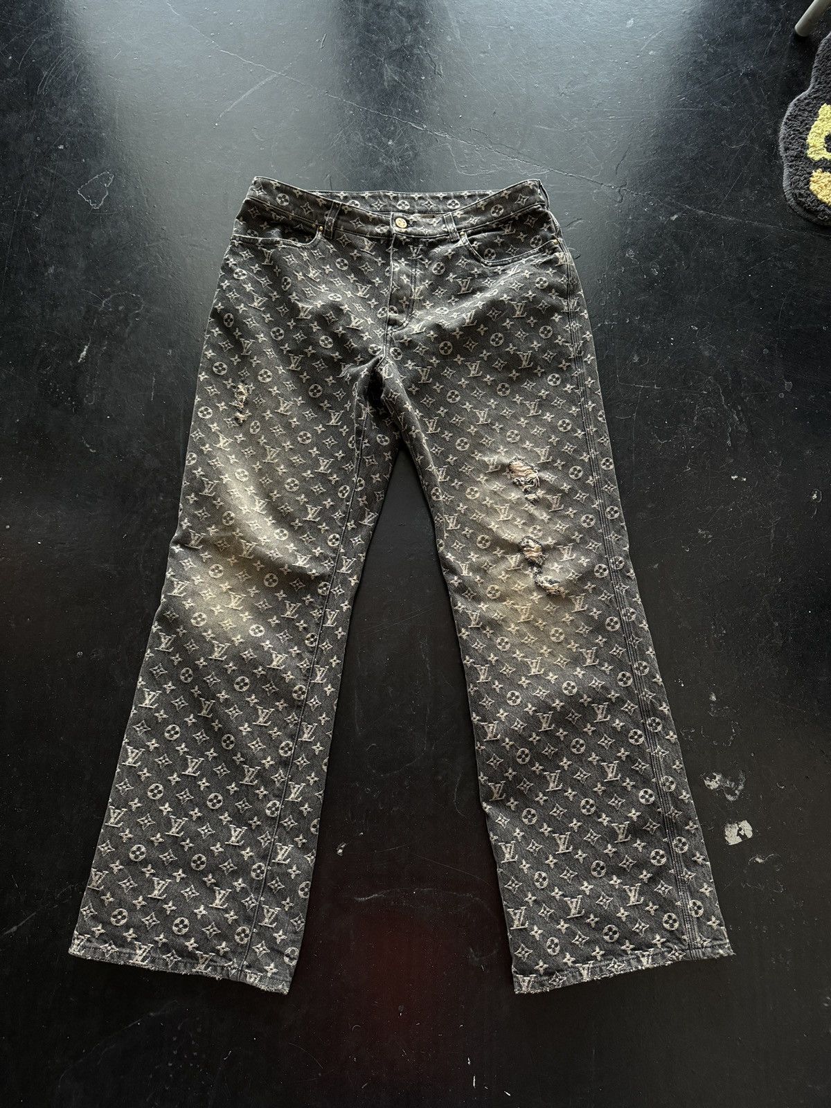 Louis Vuitton Baggy Monogram Pants