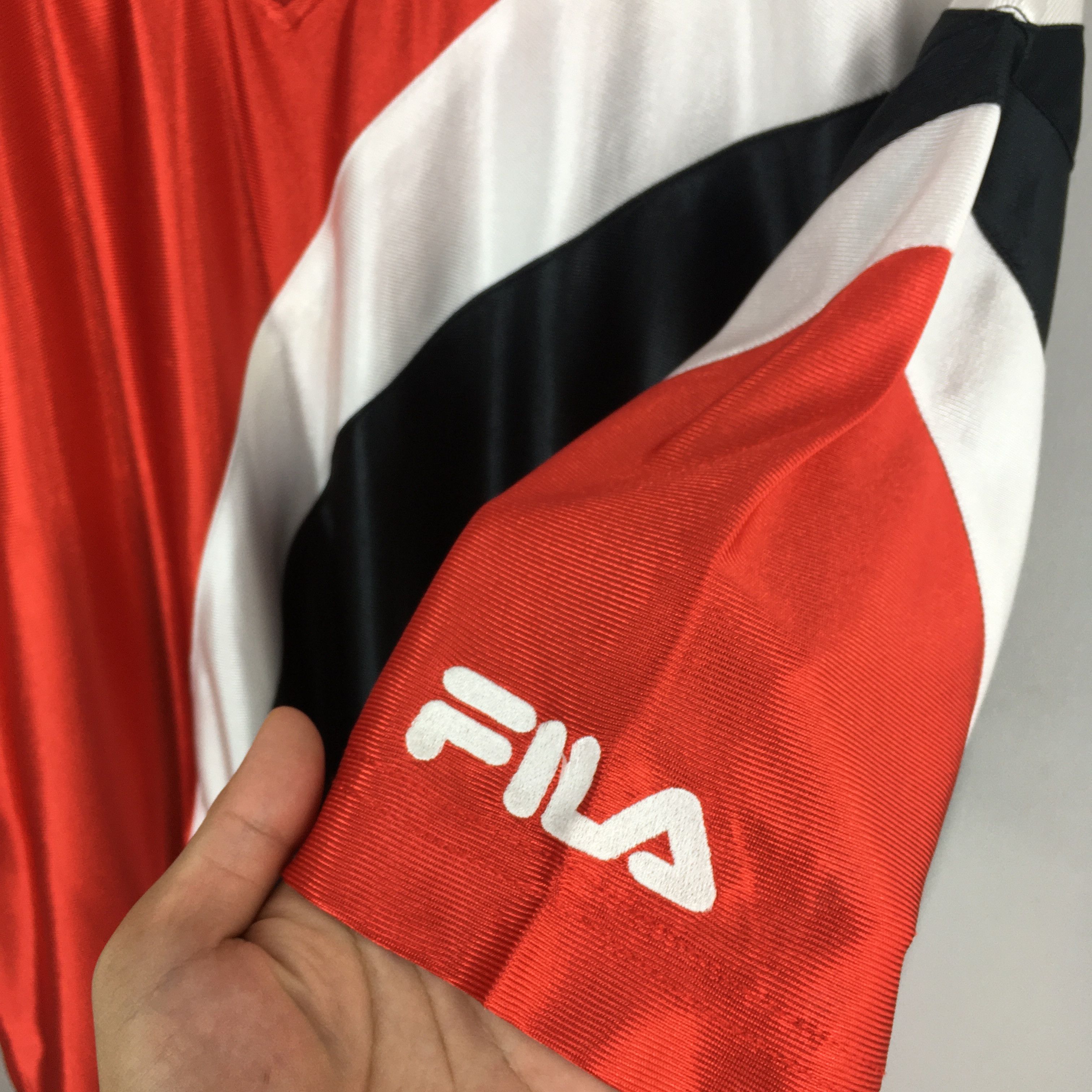 Fila × Sports Specialties Vintage Fila Sports Jersey Football NFL Kc Chiefs Red Large Size US L / EU 52-54 / 3 - 4 Thumbnail