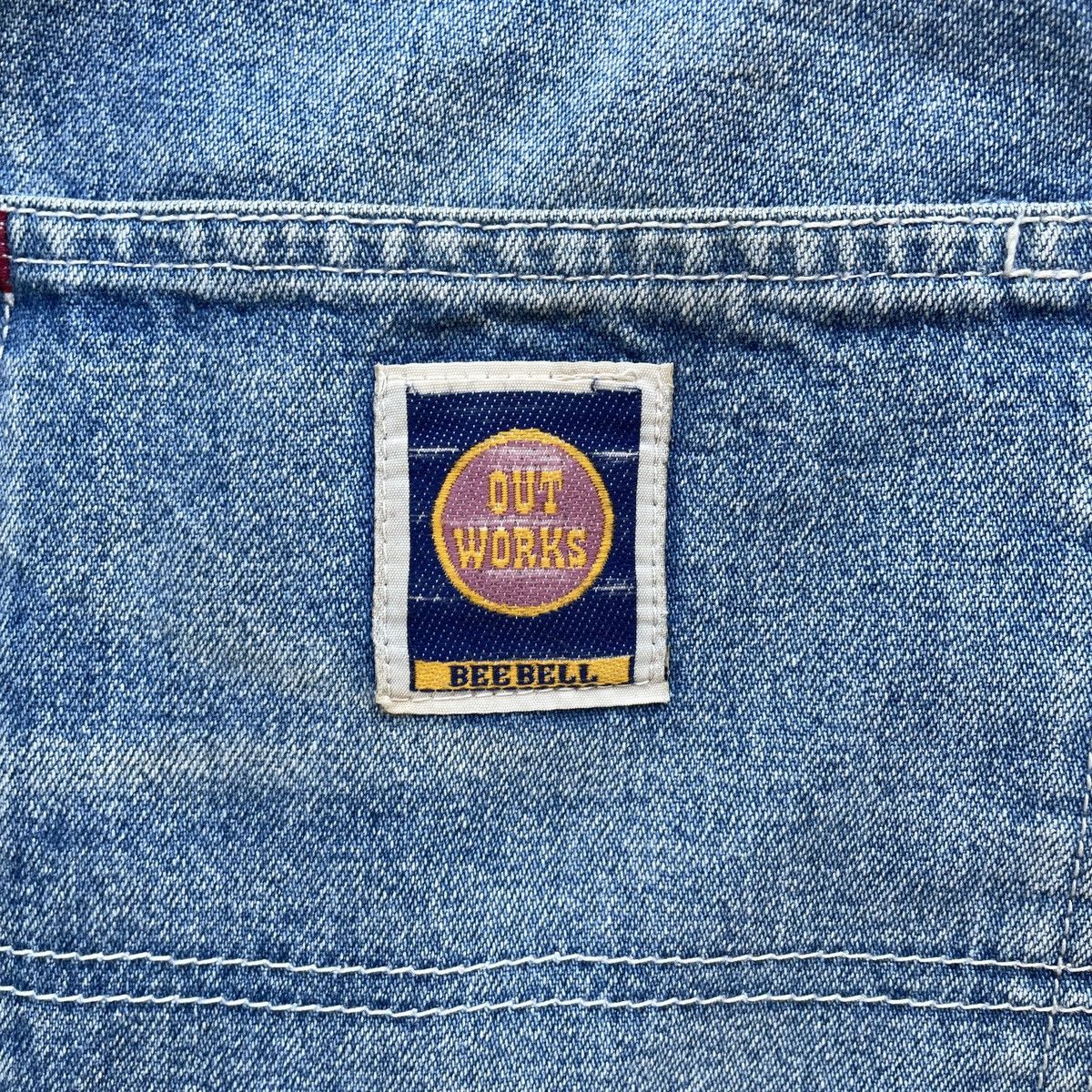 Japanese Brand Vintage Japanese Faded Baggy Jeans Denim Pants Workwear W33 Size US 33 - 9 Thumbnail