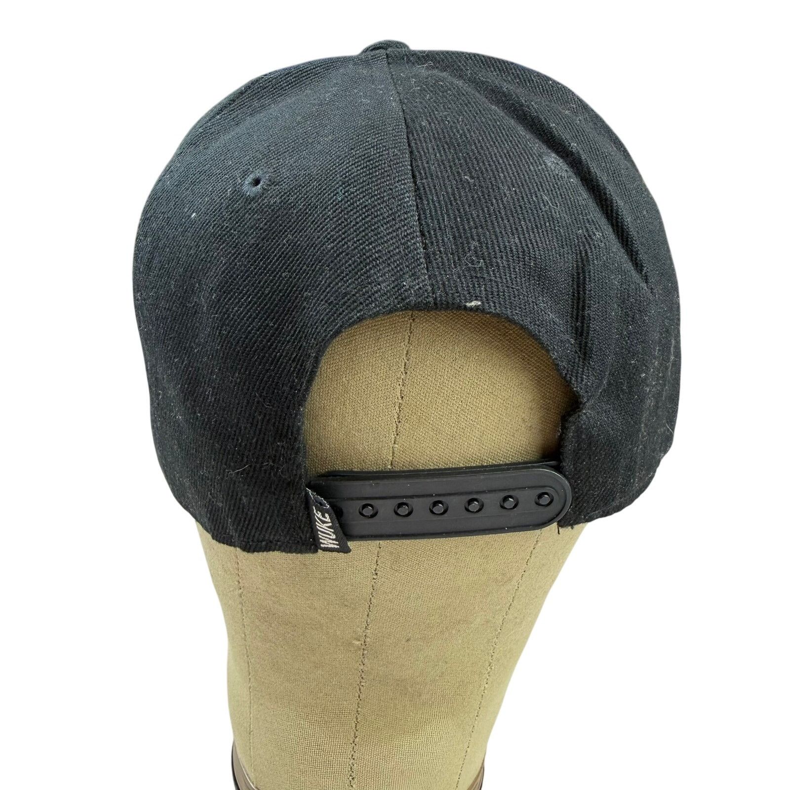 Other WUKE Snapback Hat Black Palm Tree Tropical Brim Cap Size ONE SIZE - 4 Thumbnail