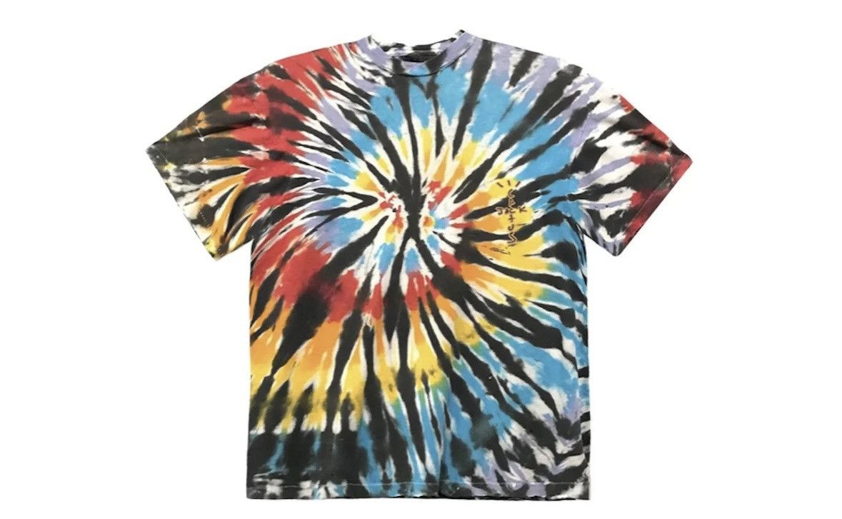 Travis Scott Highest In The Room Tie Dye Tshirt Cactus Jack