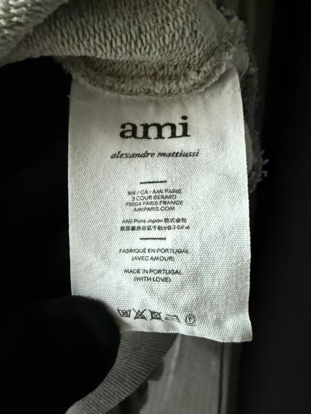 AMI Ami Chest Embroidered Logo Sweatshirt Size US XL / EU 56 / 4 - 5 Thumbnail