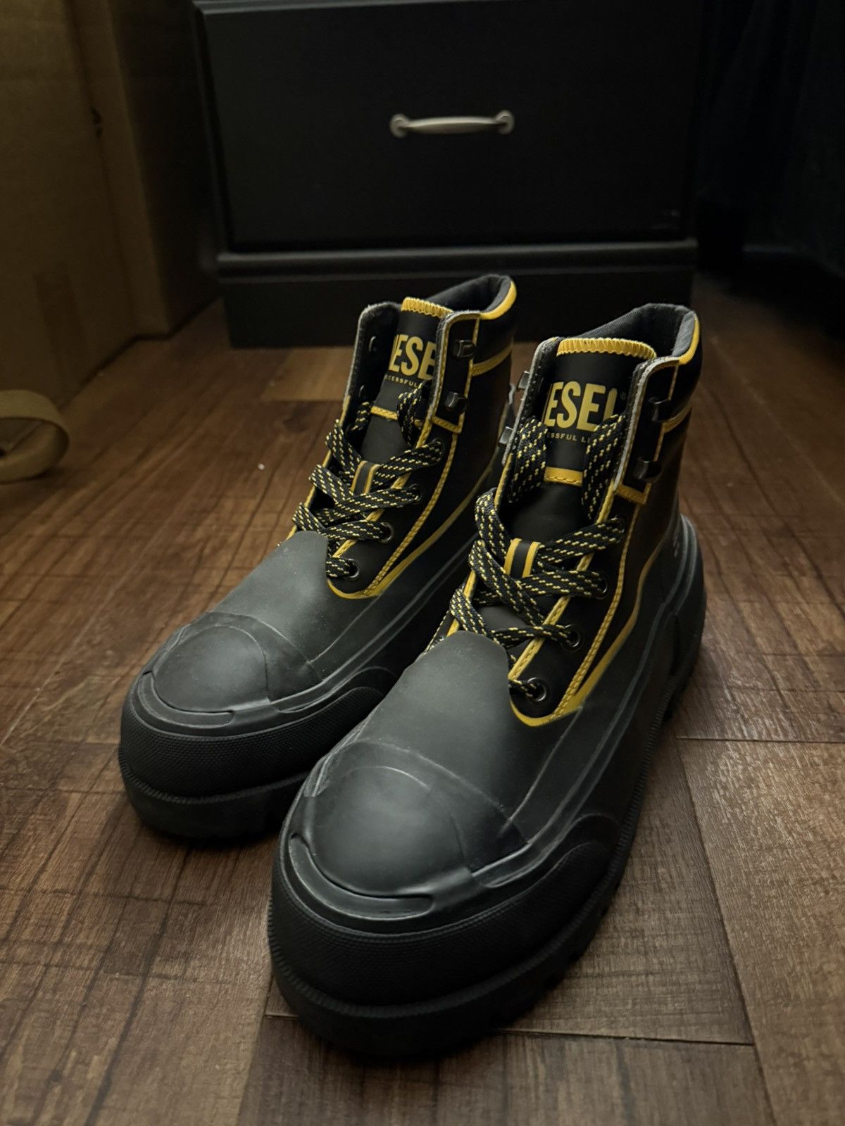 Diesel Diesel D-Hiko BT X Combat Boots Size US 8 / EU 41 - 2 Thumbnail