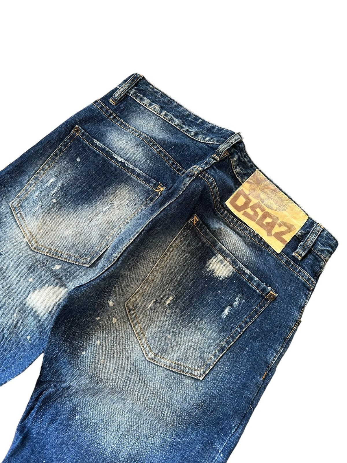 Dsquared2 DSQUARED2 disteressed denim stretch jeans made in italy Size US 32 / EU 48 - 9 Thumbnail