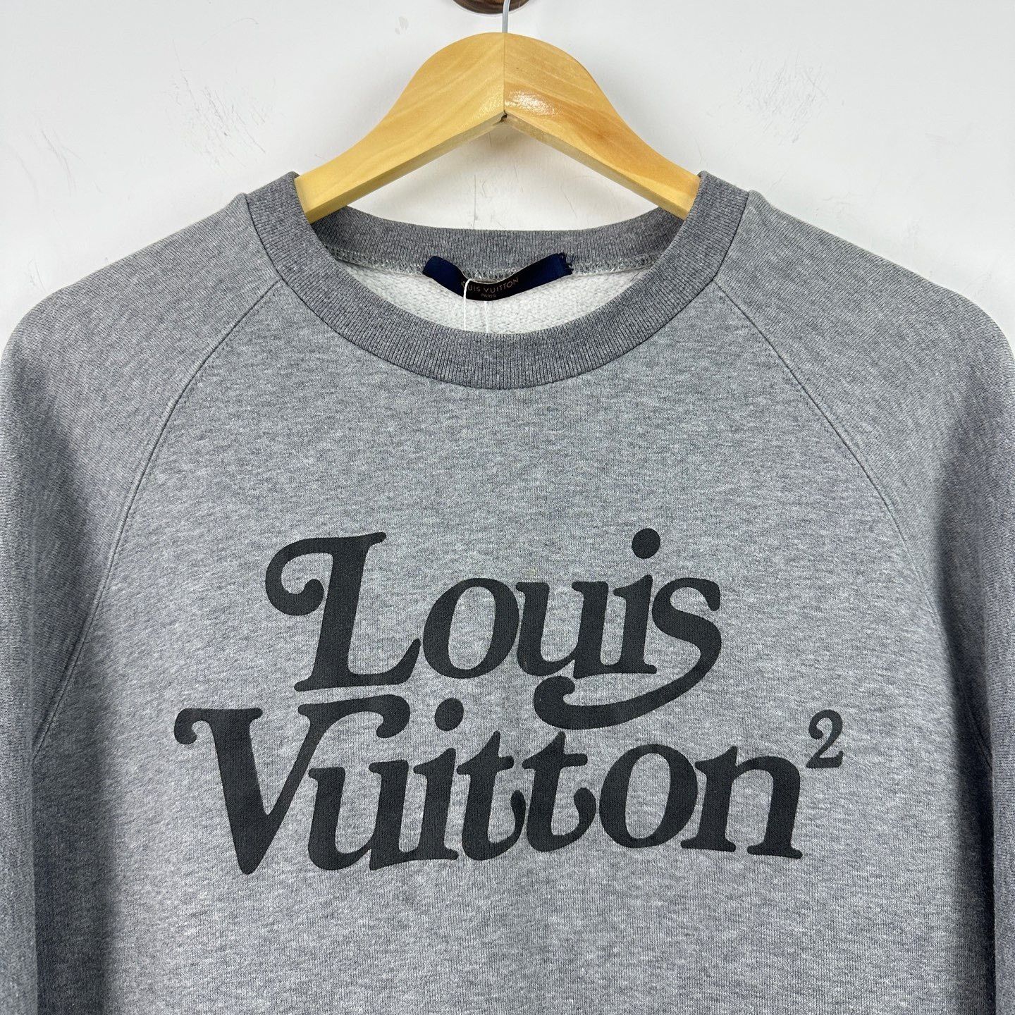Louis Vuitton Louis Vuitton Nigo Squared Logo Sweatshirt Size US L / EU 52-54 / 3 - 4 Thumbnail