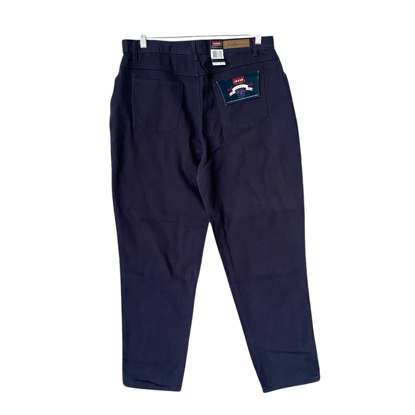Bill Blass New Bill Blass Womens Size 18 Straight Denim Navy Blue Jeans Size 40" / US 18 - 2 Thumbnail