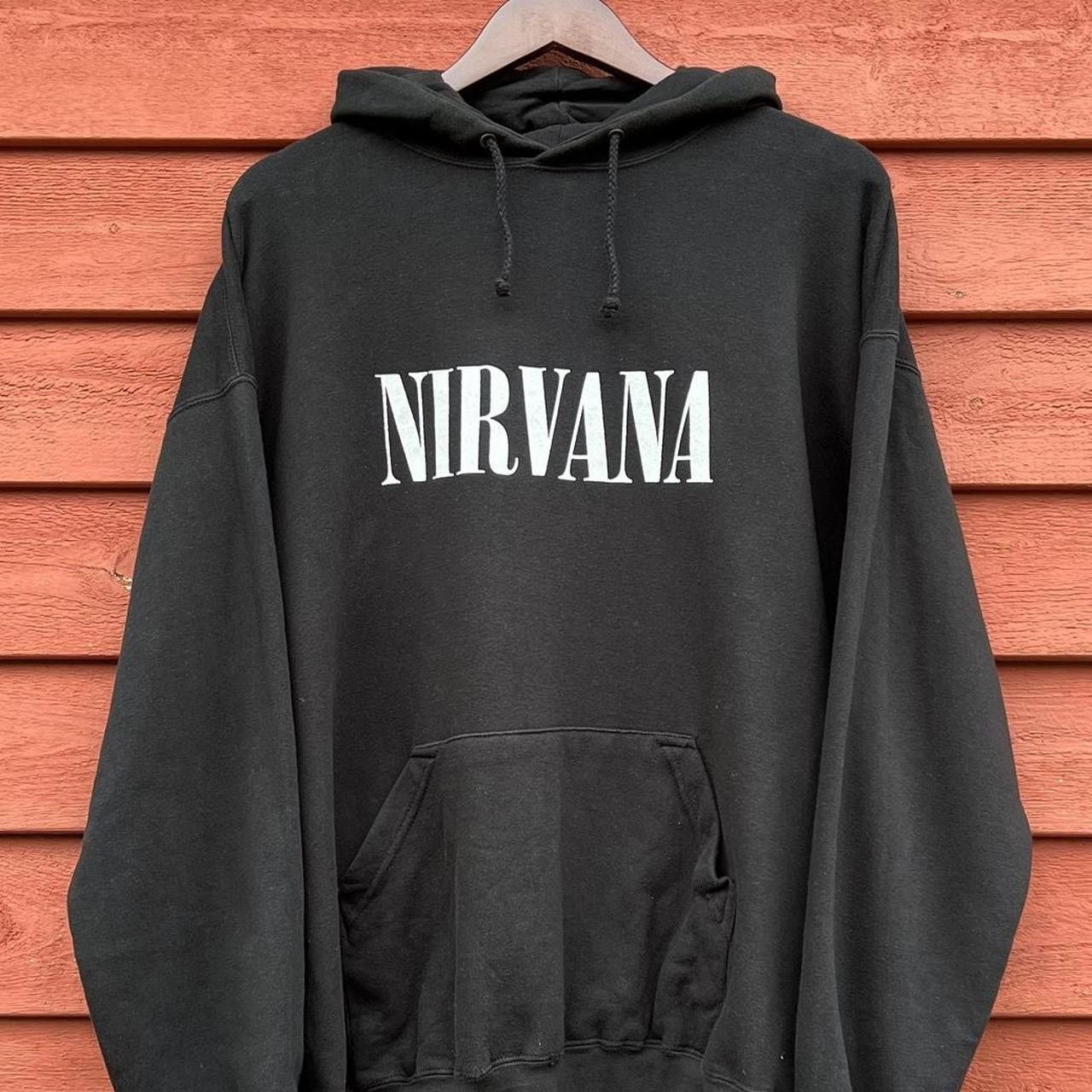 Band Tees Vintage 90s Nirvana Band Hoodie Size US XL / EU 56 / 4 - 4 Thumbnail