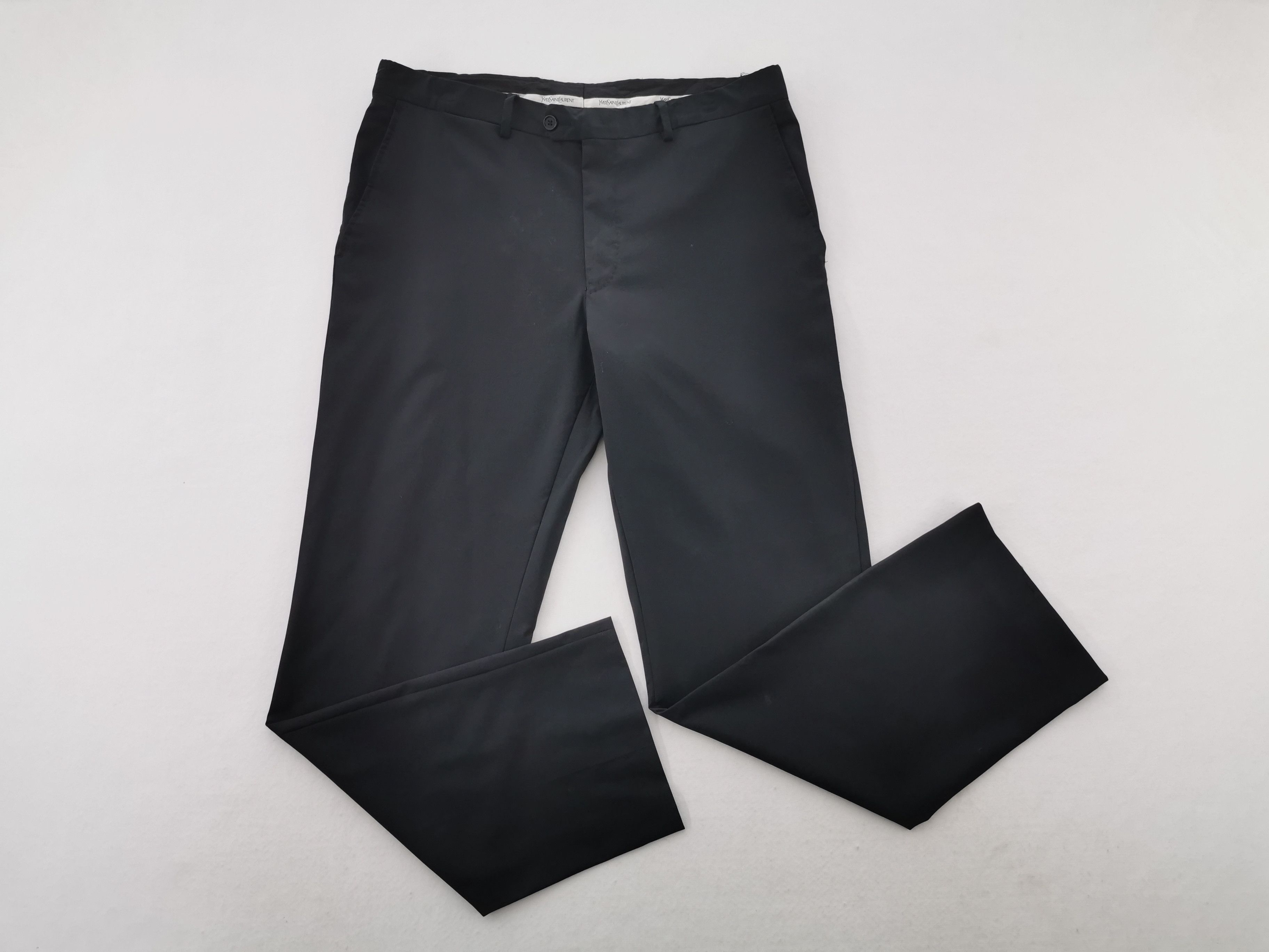 Yves Saint Laurent Yves Saint Laurent Made In Italy Slack Trouser Pants Size 34 Size US 34 / EU 50 - 1 Thumbnail