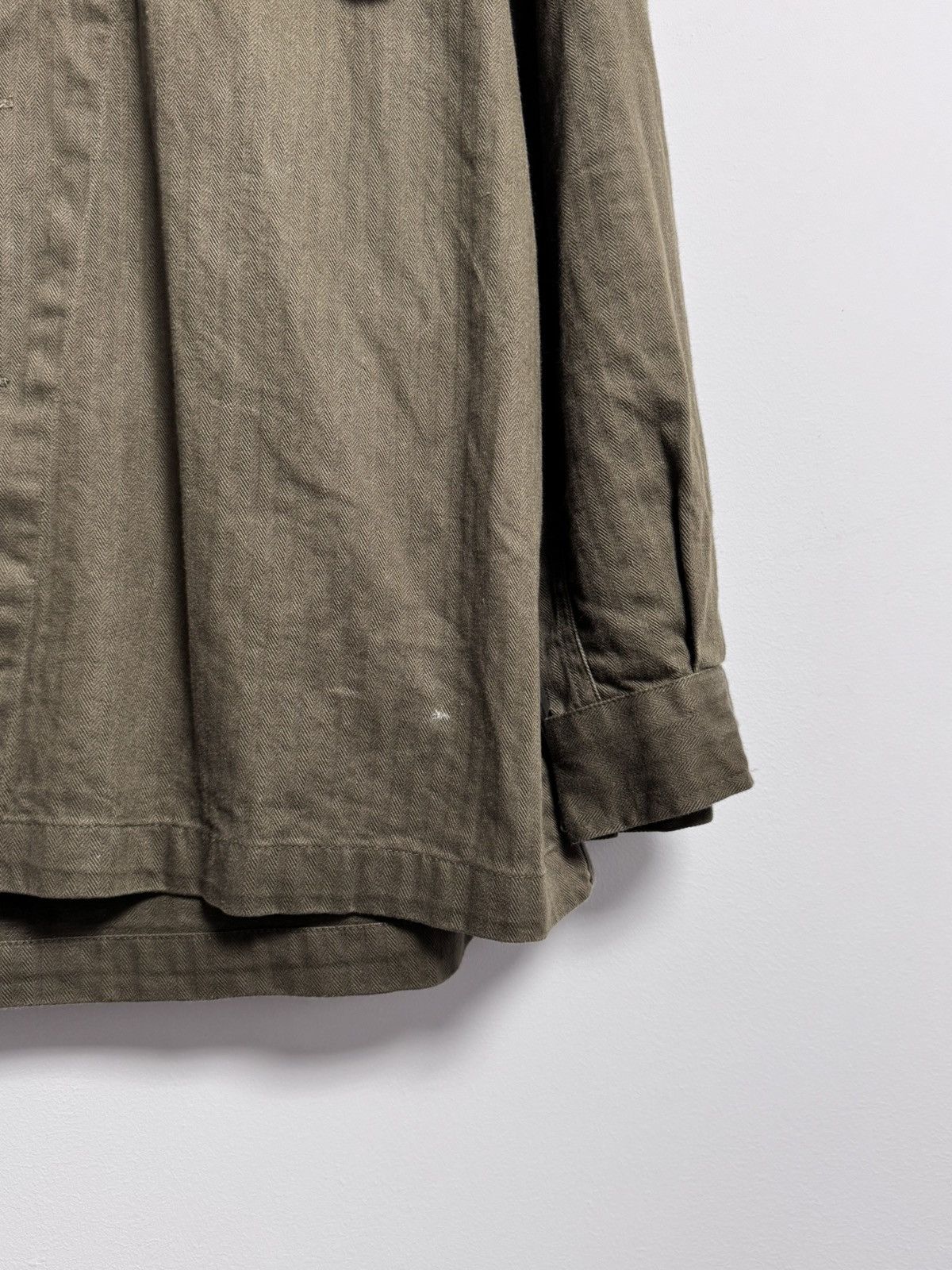 Vintage VINTAGE MILITARY HBT PVBA MONETEX LENDELEDE 96-100 Size US XL / EU 56 / 4 - 2 Thumbnail