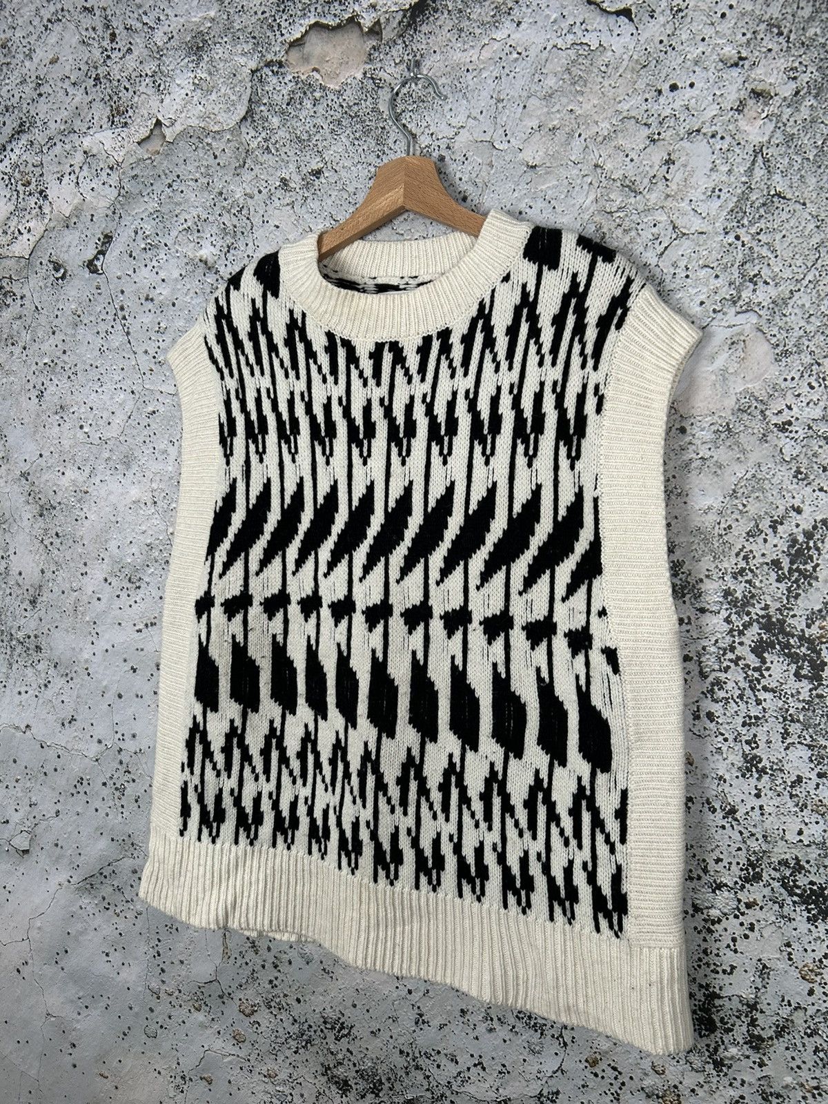 Japanese Brand Iben Wool Vest Avantgarde Grunge Streetwear Vintage Japanese Size US M / EU 48-50 / 2 - 2 Thumbnail