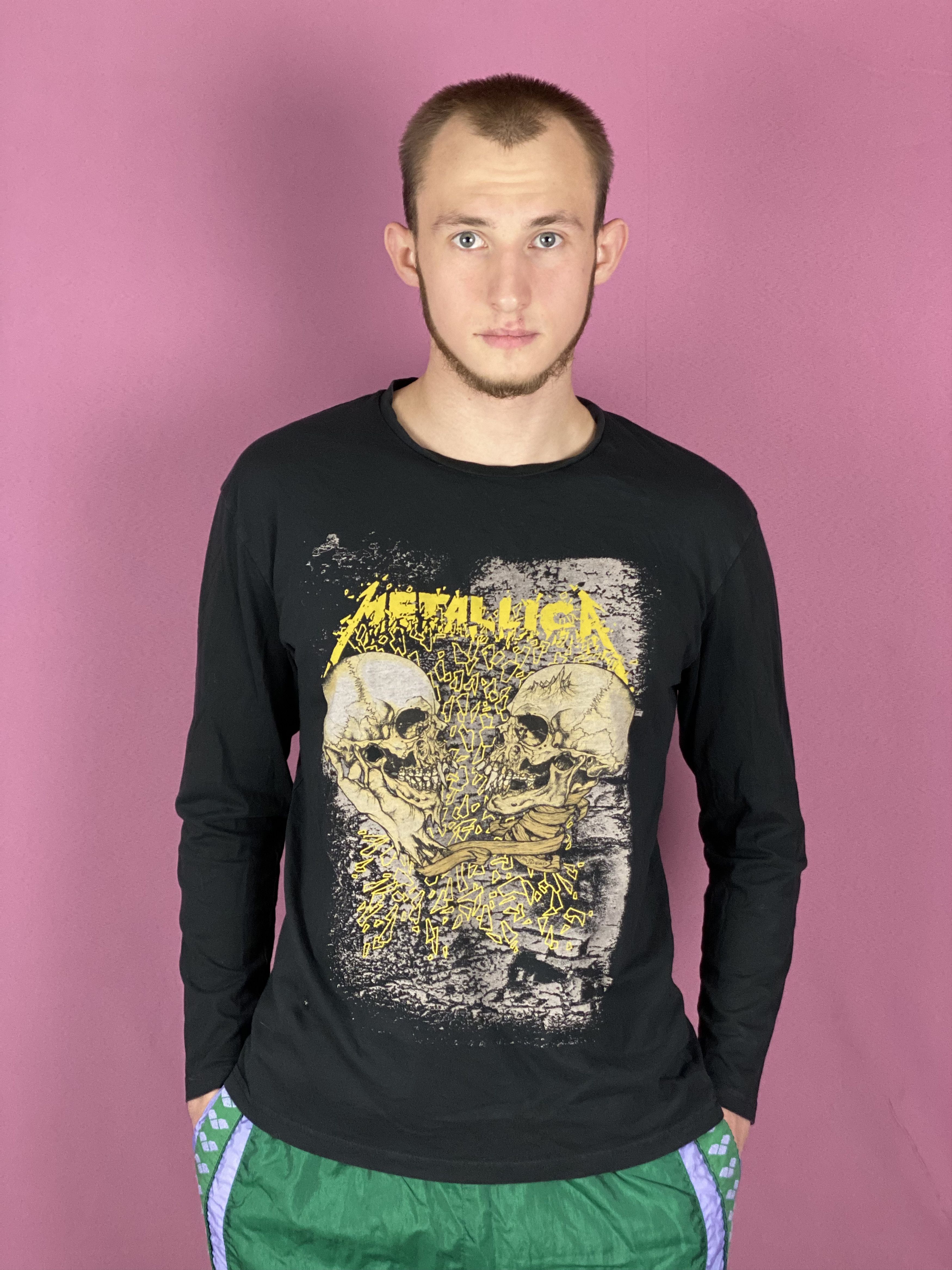 Band Tees × Metallica Metallica Under License To Probity Men's Long Sleeve Tee - L Size US L / EU 52-54 / 3 - 1 Thumbnail